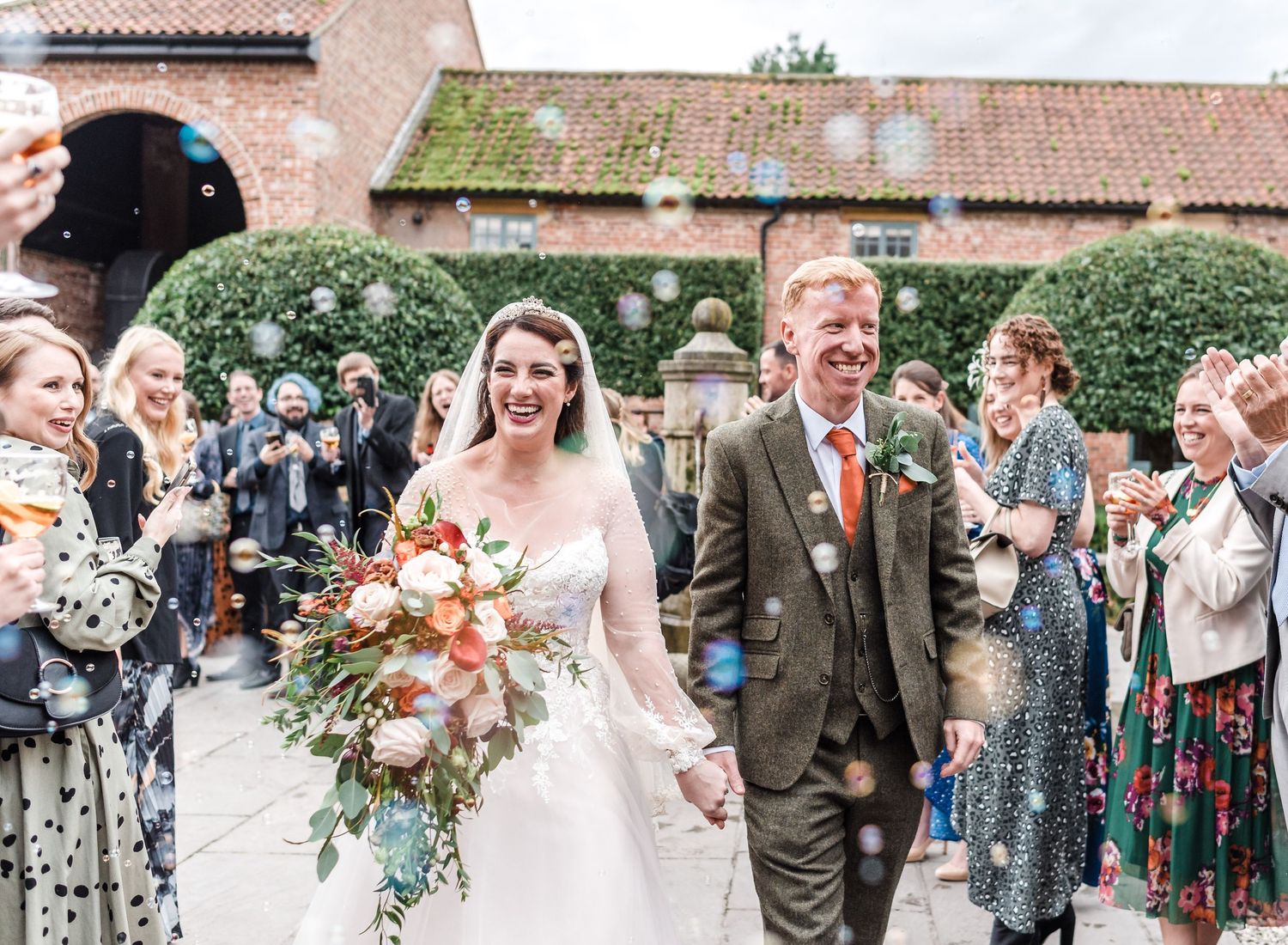 cripps hazel gap barn retford nottinghamshire autumn wedding