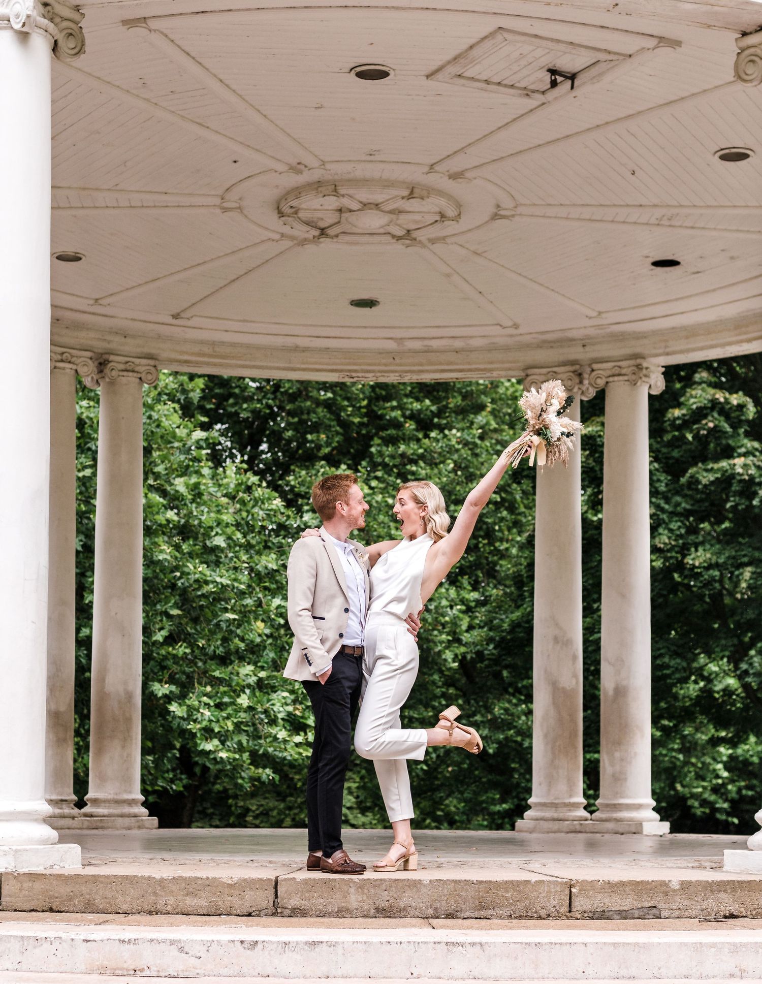 Clifton Park Museum Rotherham Yorkshire summer wedding