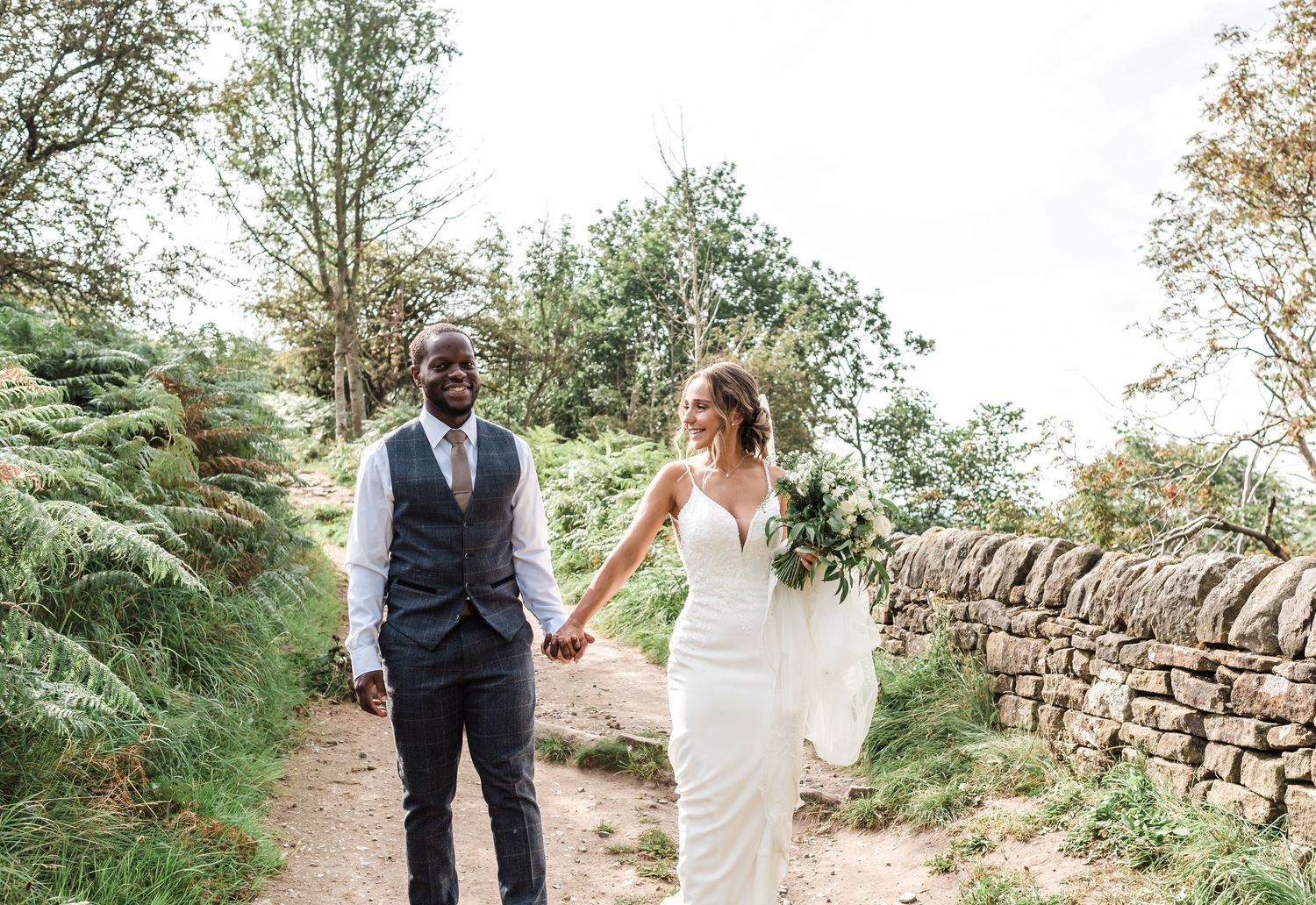 Peak district Derbyshire summer wedding the maynard hotel wedding photography photographer