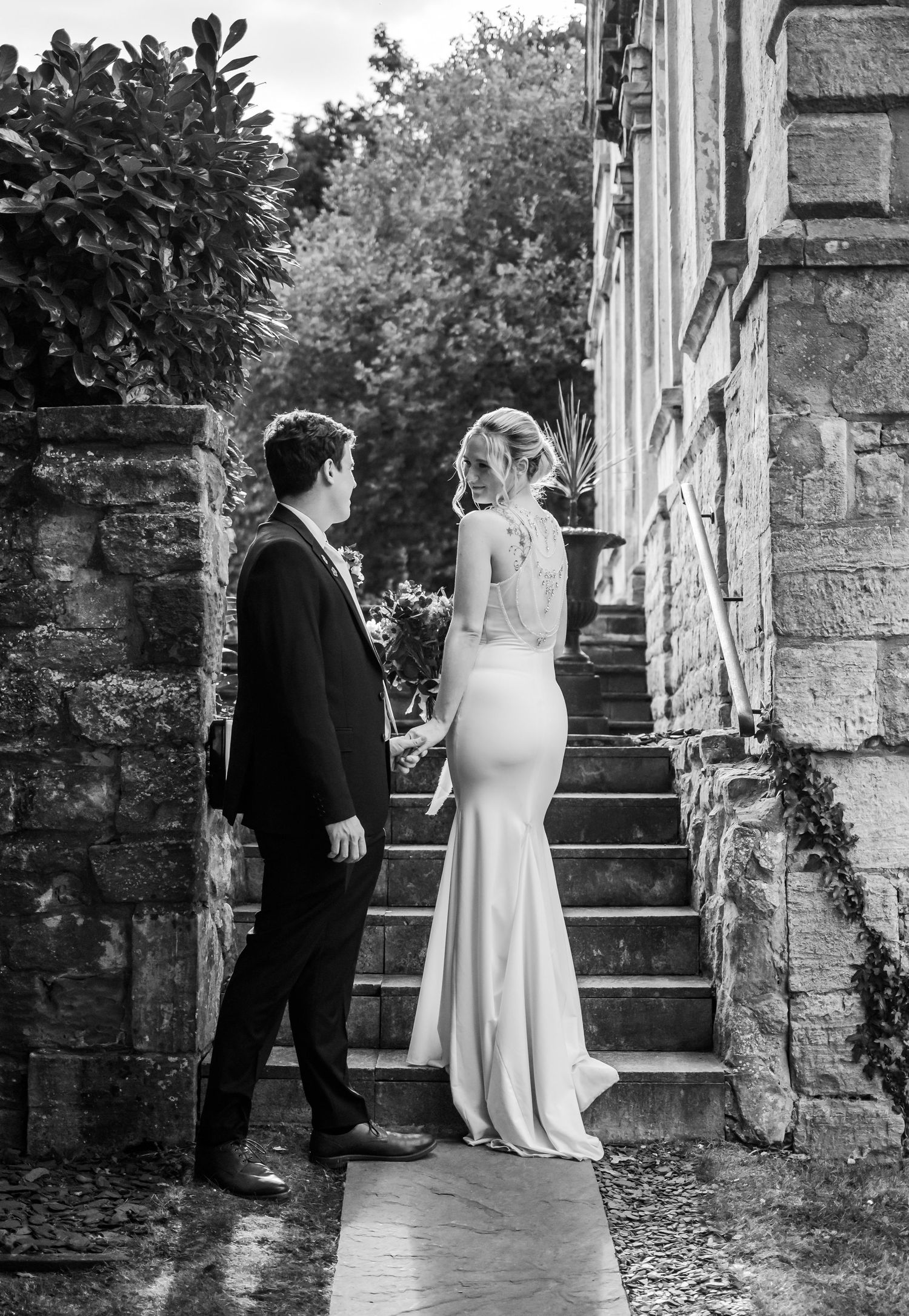 Hellaby Hall Rotherham natural documentary and fun wedding photography photographed by Sharon Trees, Sheffield wedding photographer