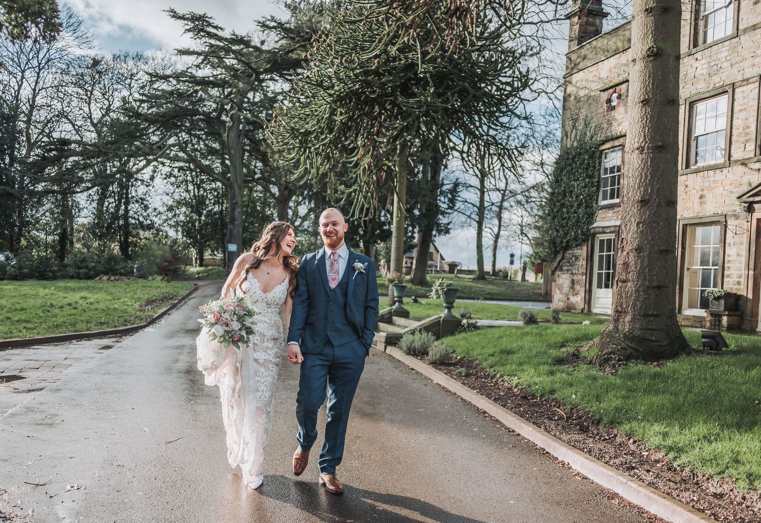 mosborough hall sheffield yorkshire wedding photography photographer spring wedding