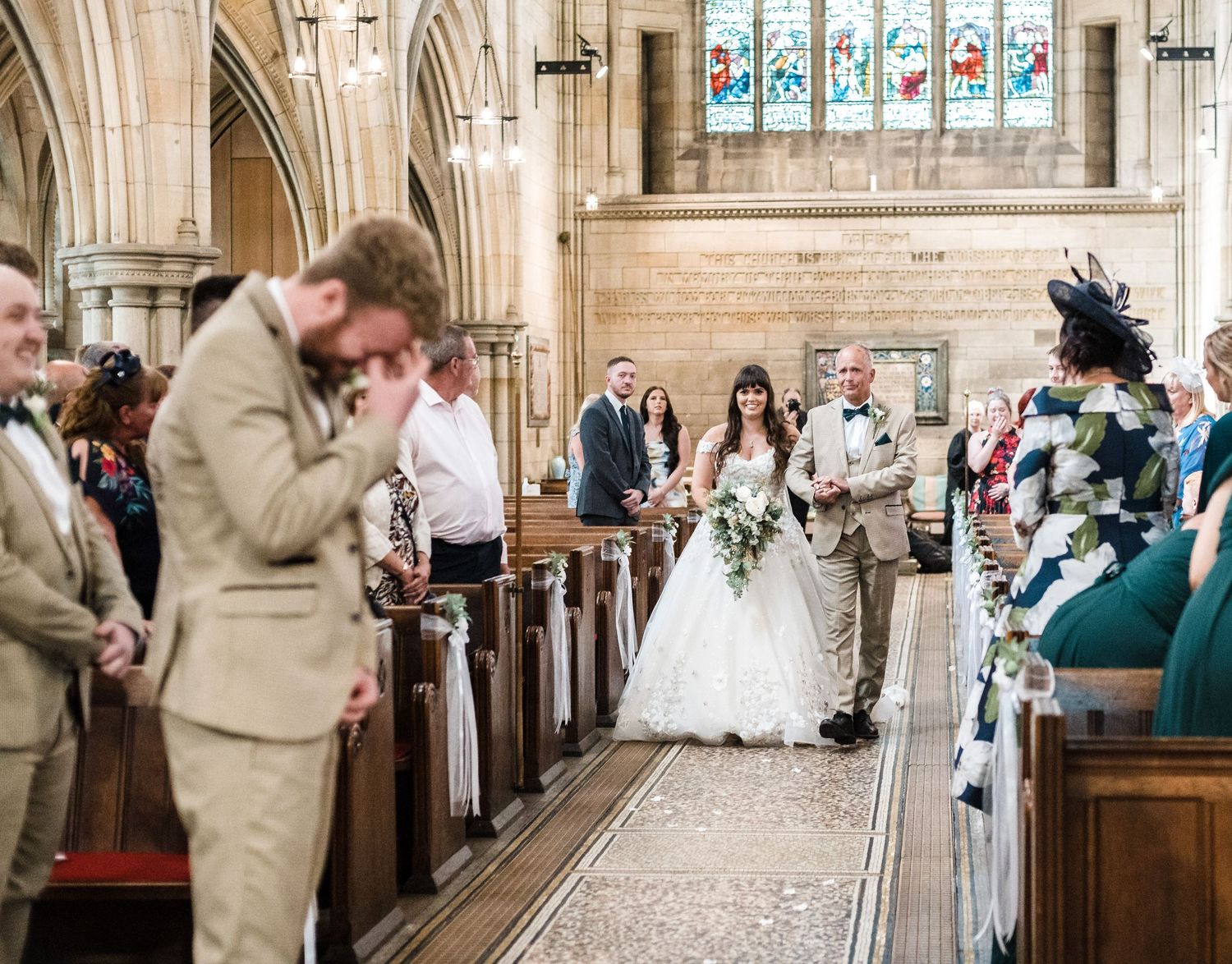 whitley hall wentworth church rotherham south yorkshire summer wedding