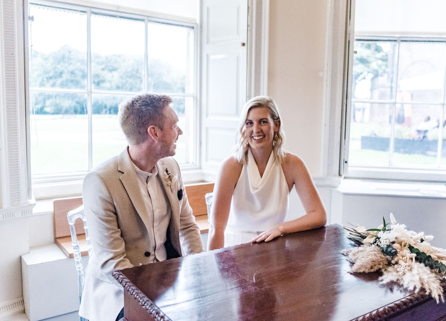 Clifton Park Museum Rotherham Yorkshire summer wedding