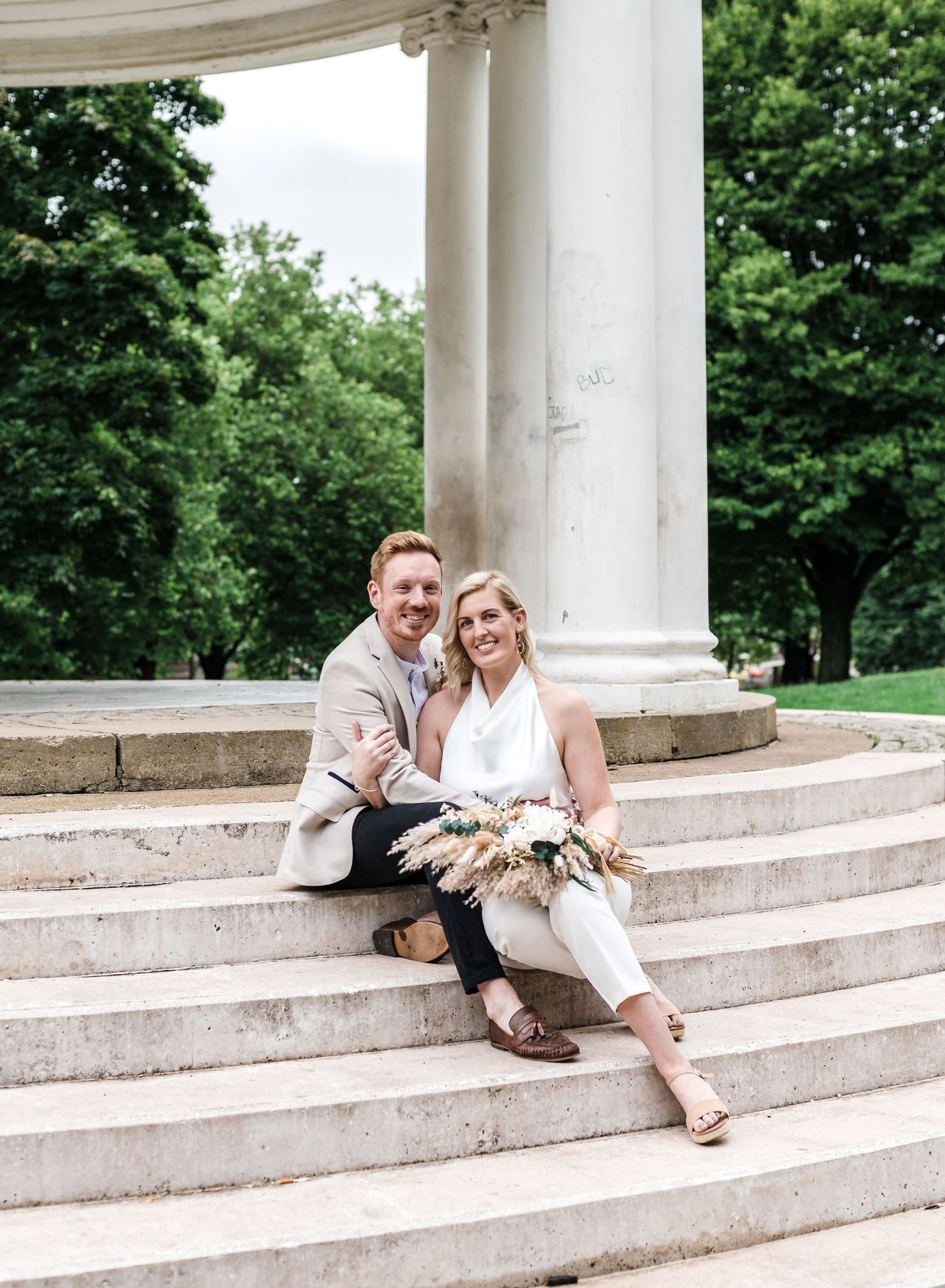 Clifton Park Museum Rotherham Yorkshire summer wedding