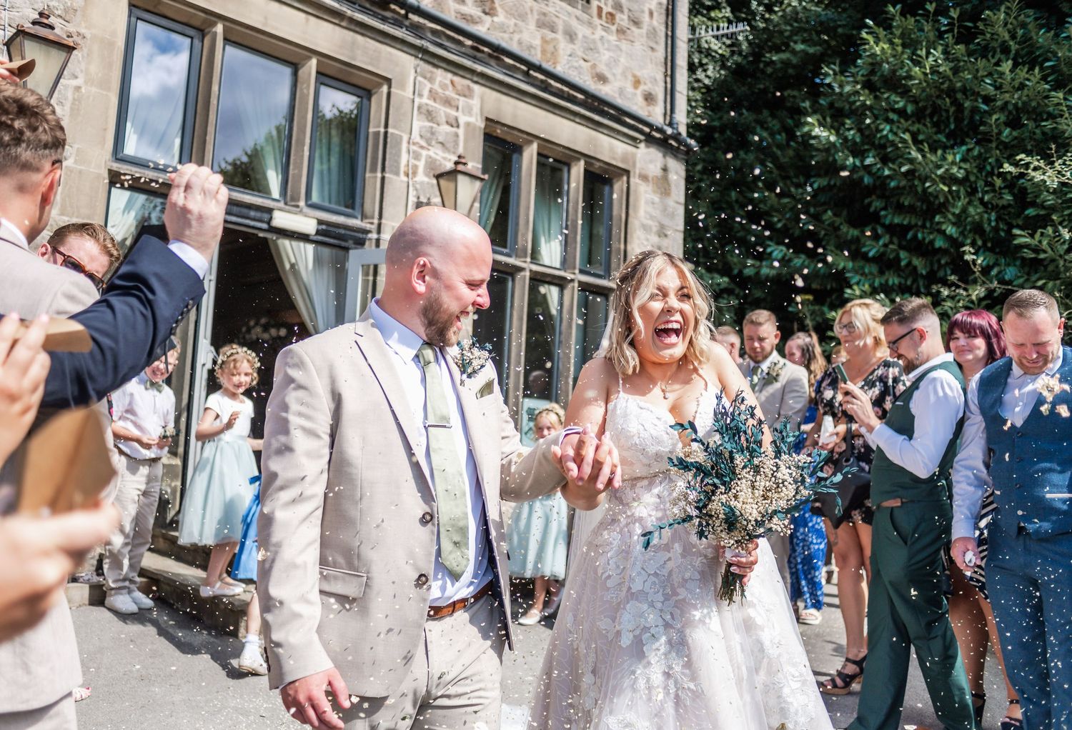 The maynard grindleford Derbyshire summer wedding photography natural photographer