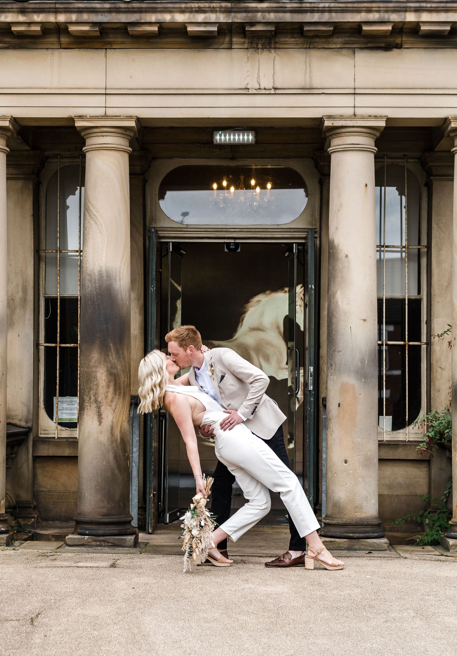 Clifton Park Museum Rotherham Yorkshire summer wedding
