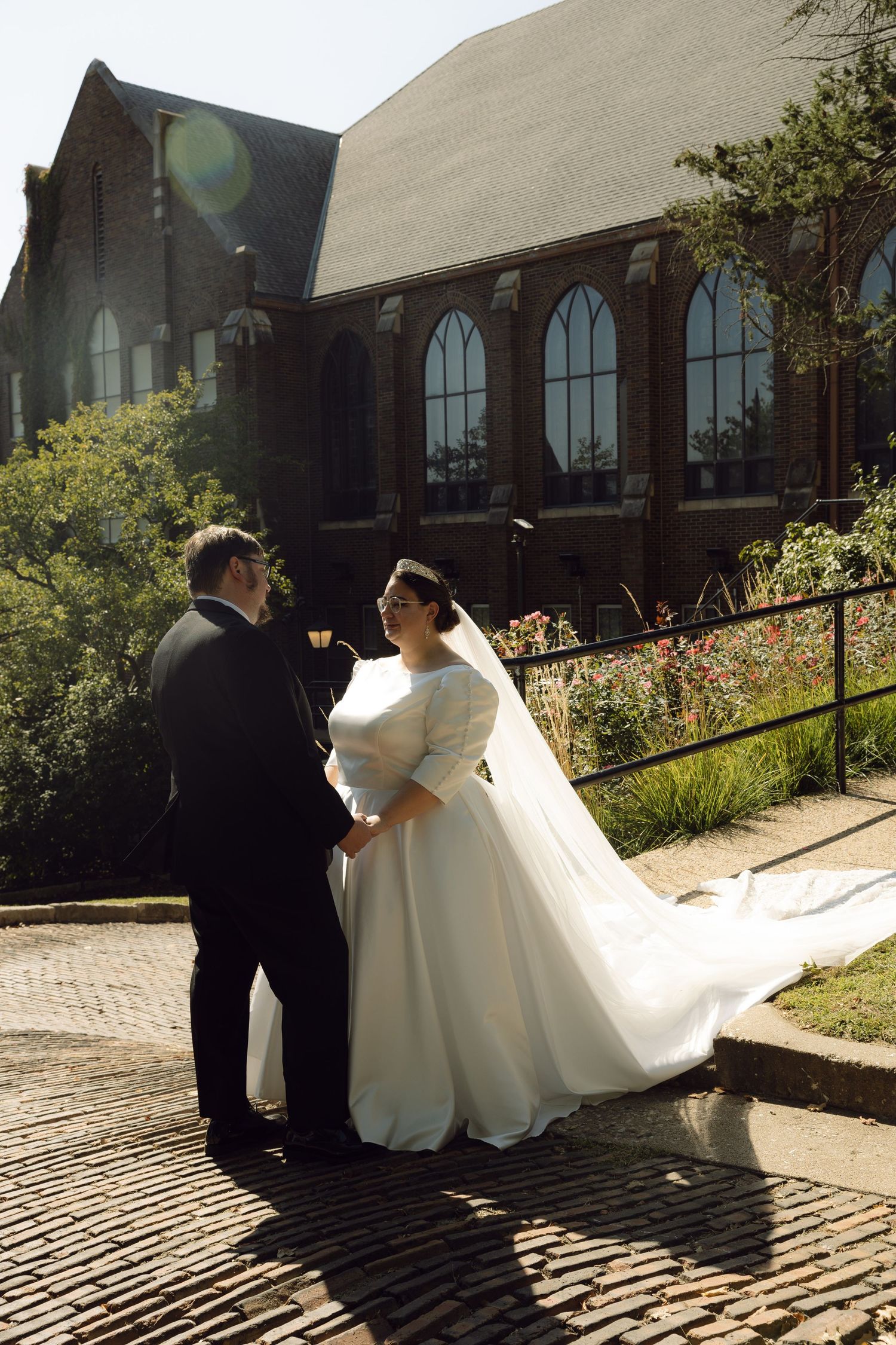 Burlington Iowa wedding Heritage Gardens event center wedding film photographer