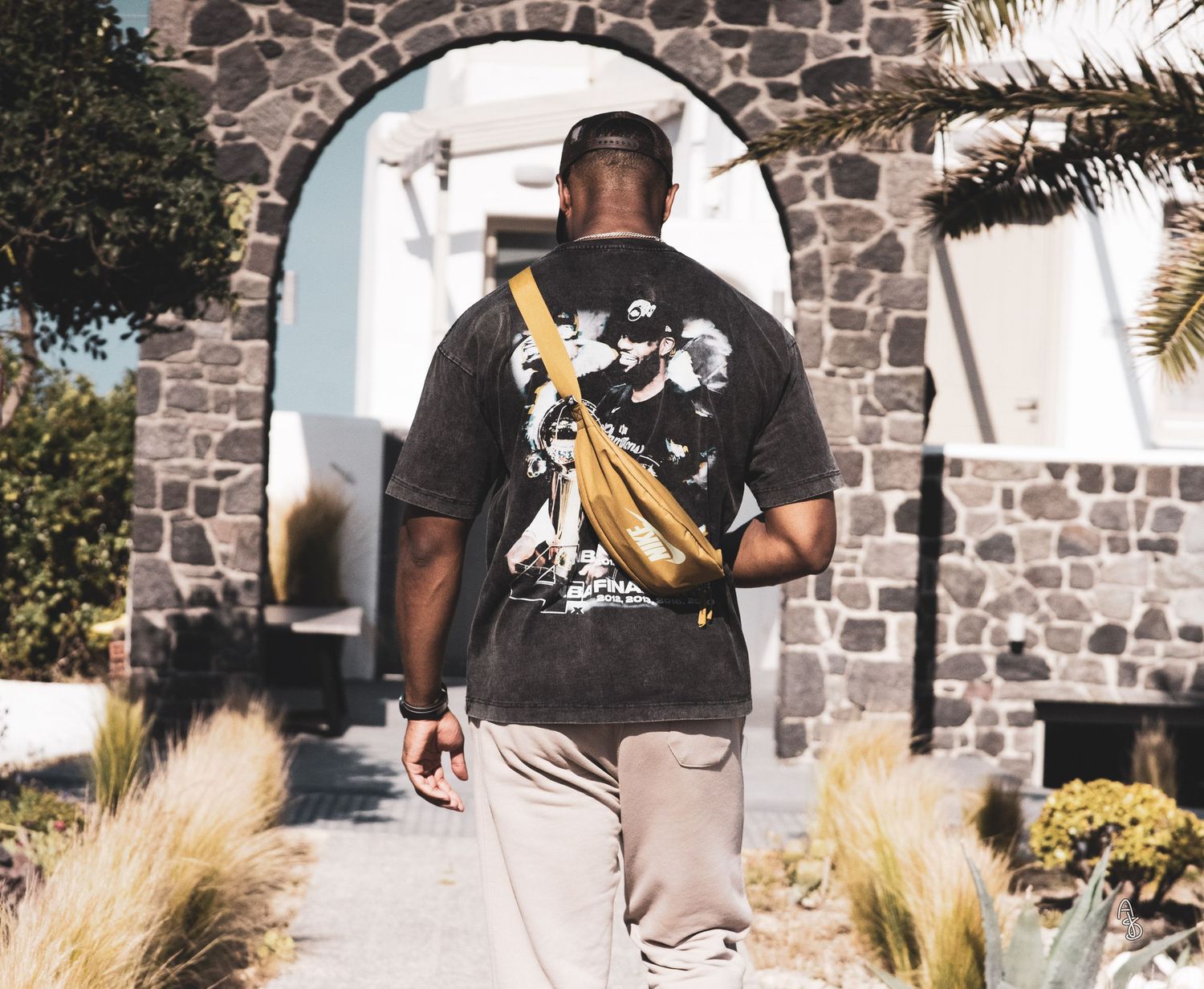 Portrait of a guy with a fanny pack