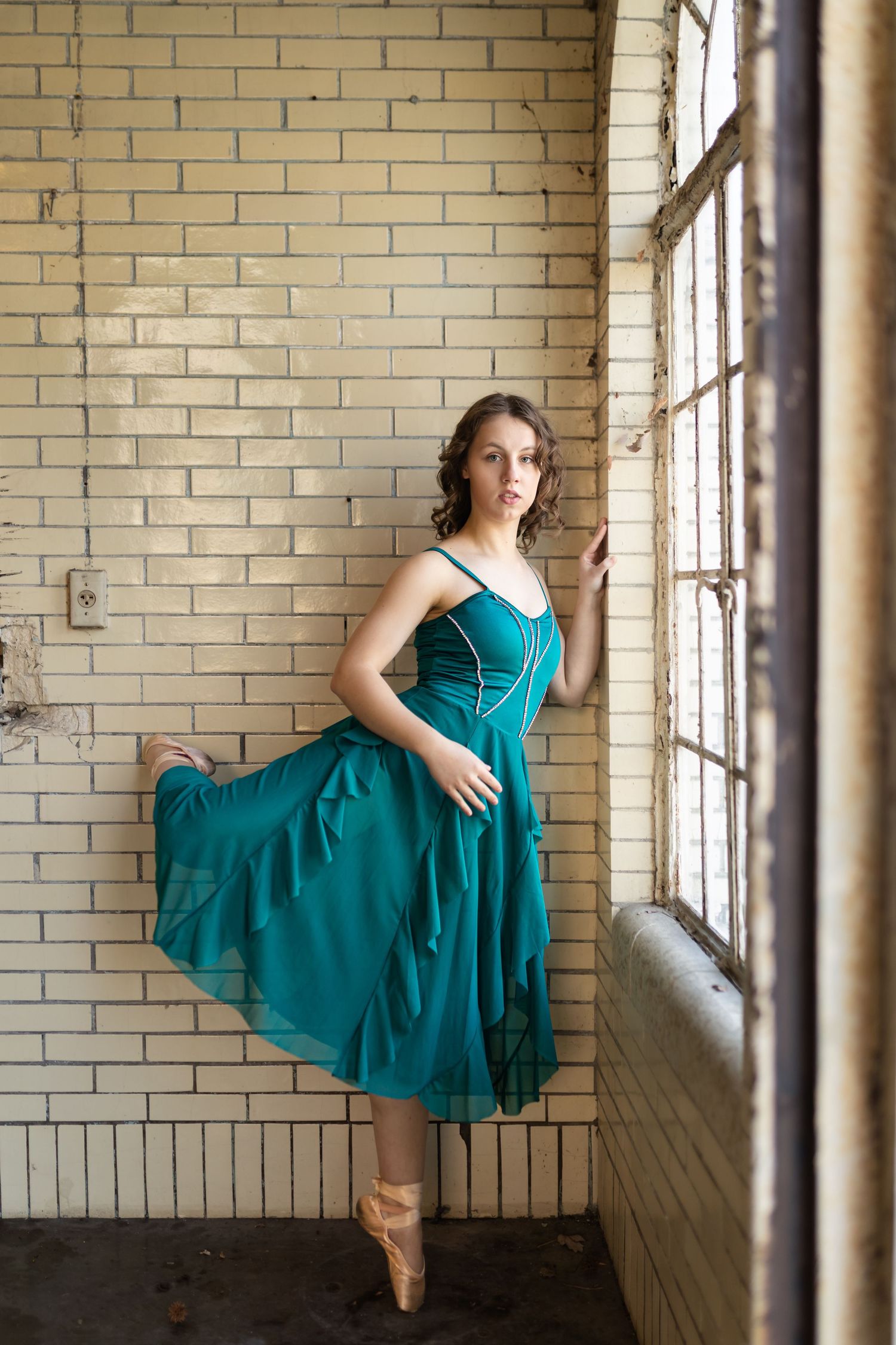 senior girl poses photographer Lafayette, IN dance