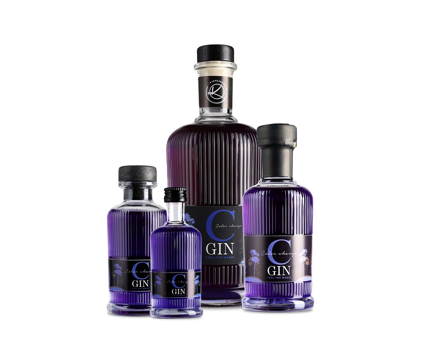 C gin - Produkt fotografija za webshop na bijeloj podlozi
