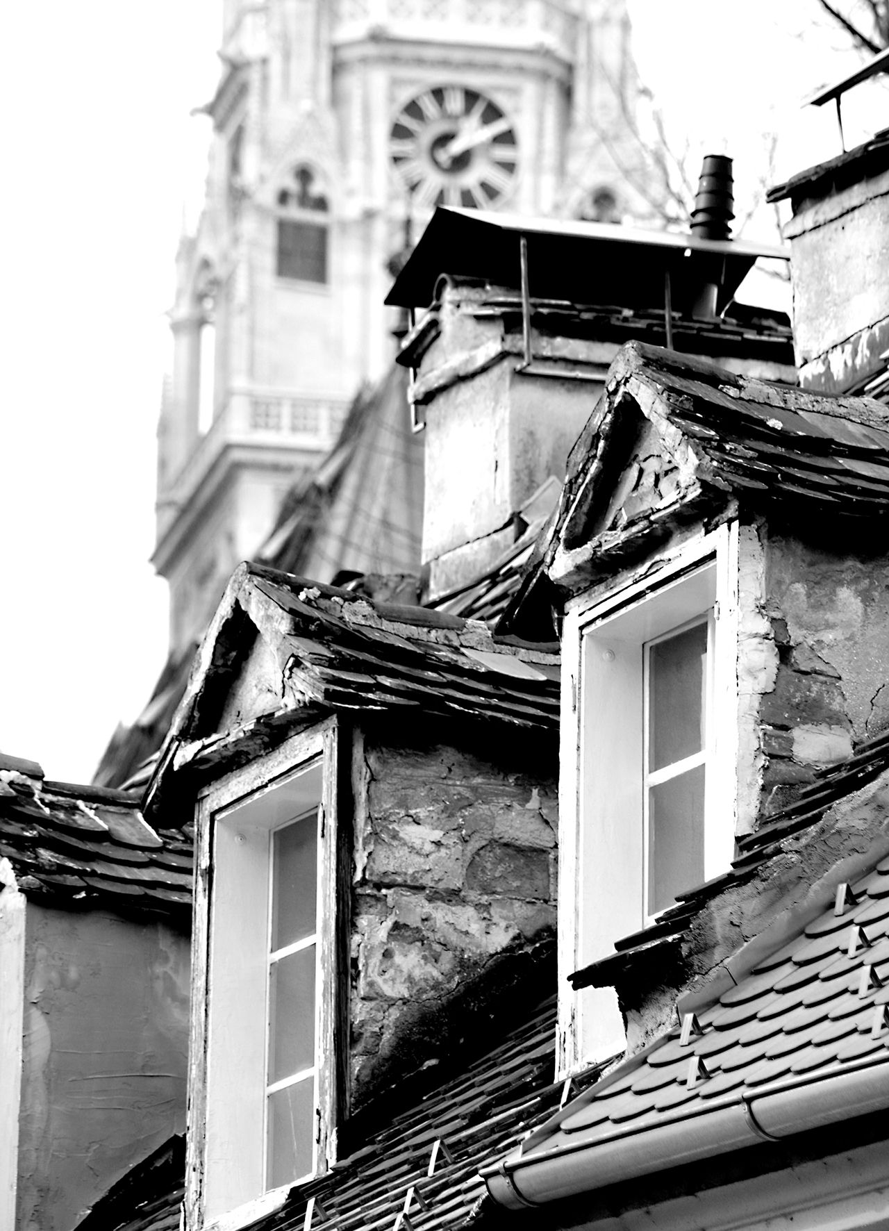 Stari krovovi, Vlaška ulica, ulična fotografija Zagreb.