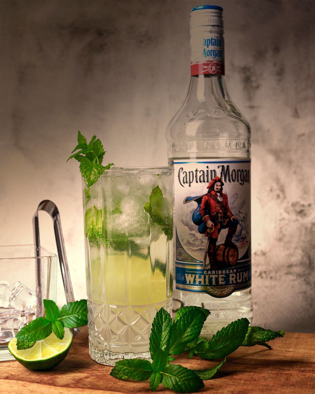 Rum, koktel, promotivna fotografija.