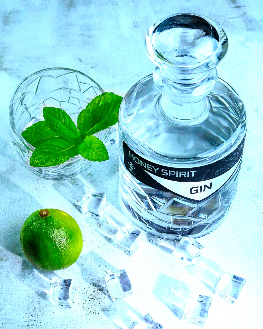 Abelo Gin, fotografiranje proizvoda za instagram.
