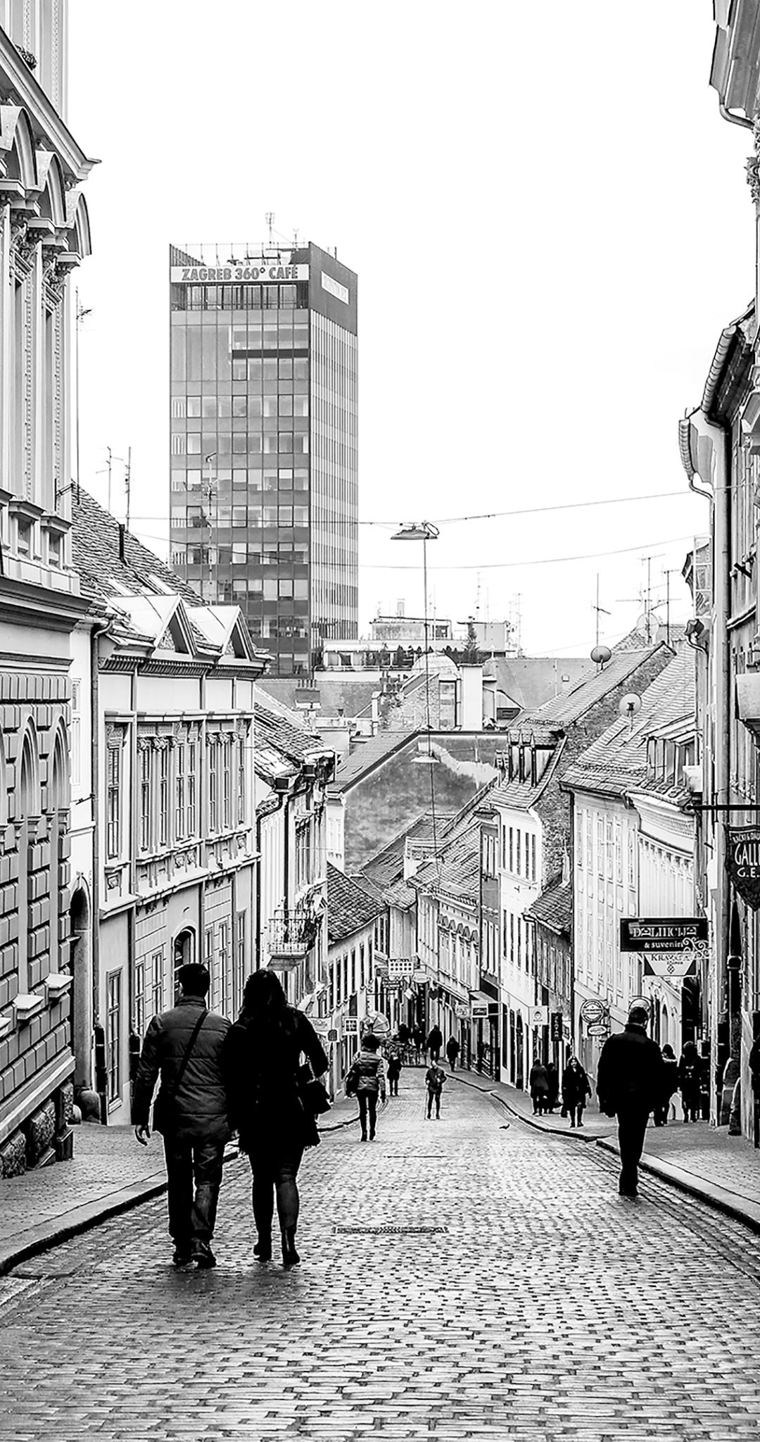 Radićeva ulica, ulična fotografija Zagreba.