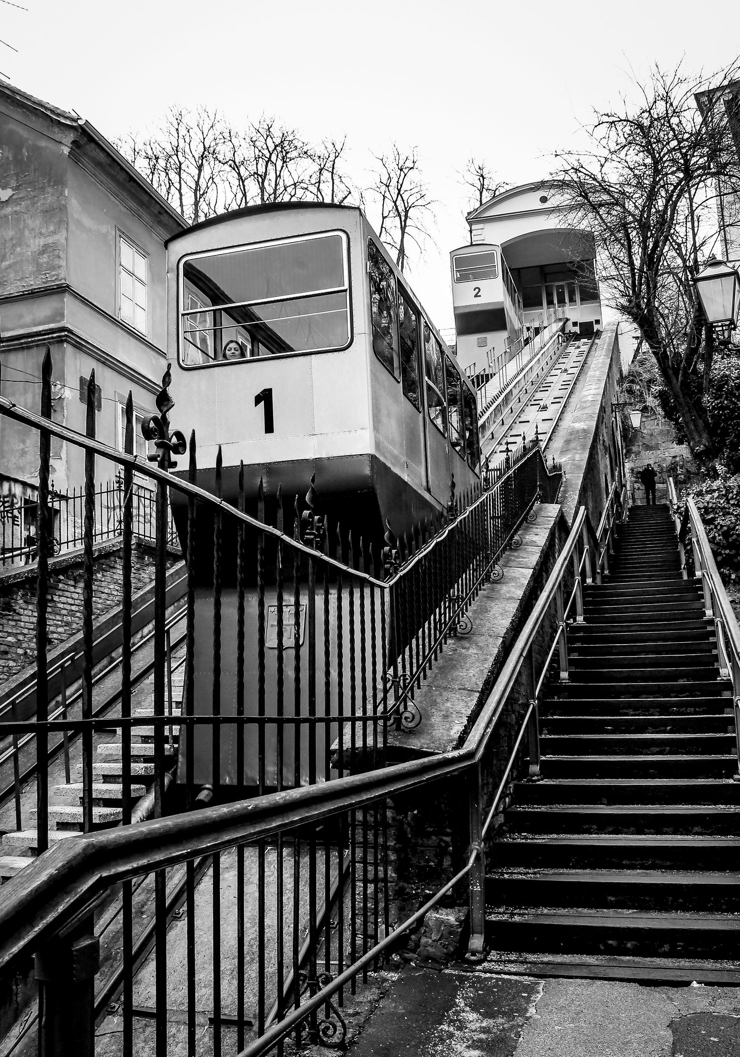 Uspinjača, Tomićeva ulica, Zagreb