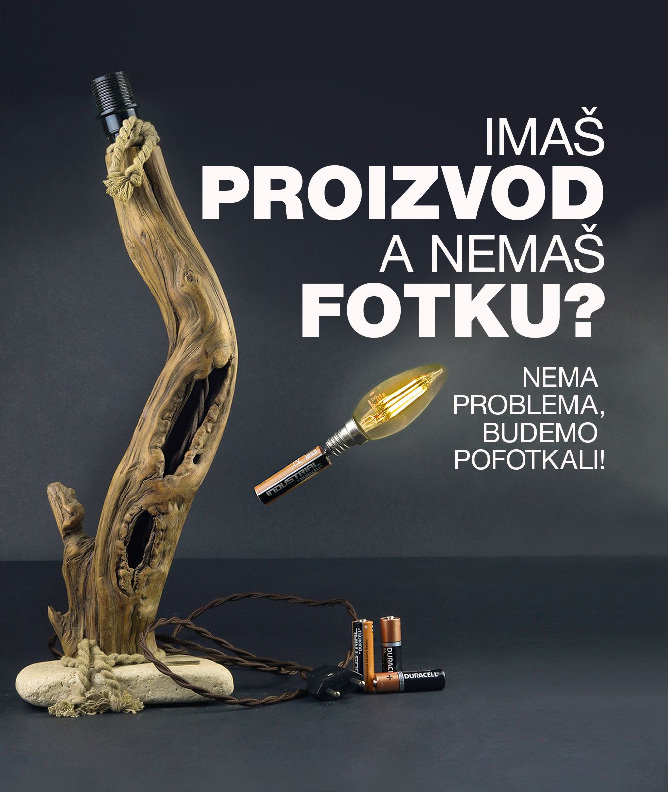 Fotografija za reklamne svrhe.