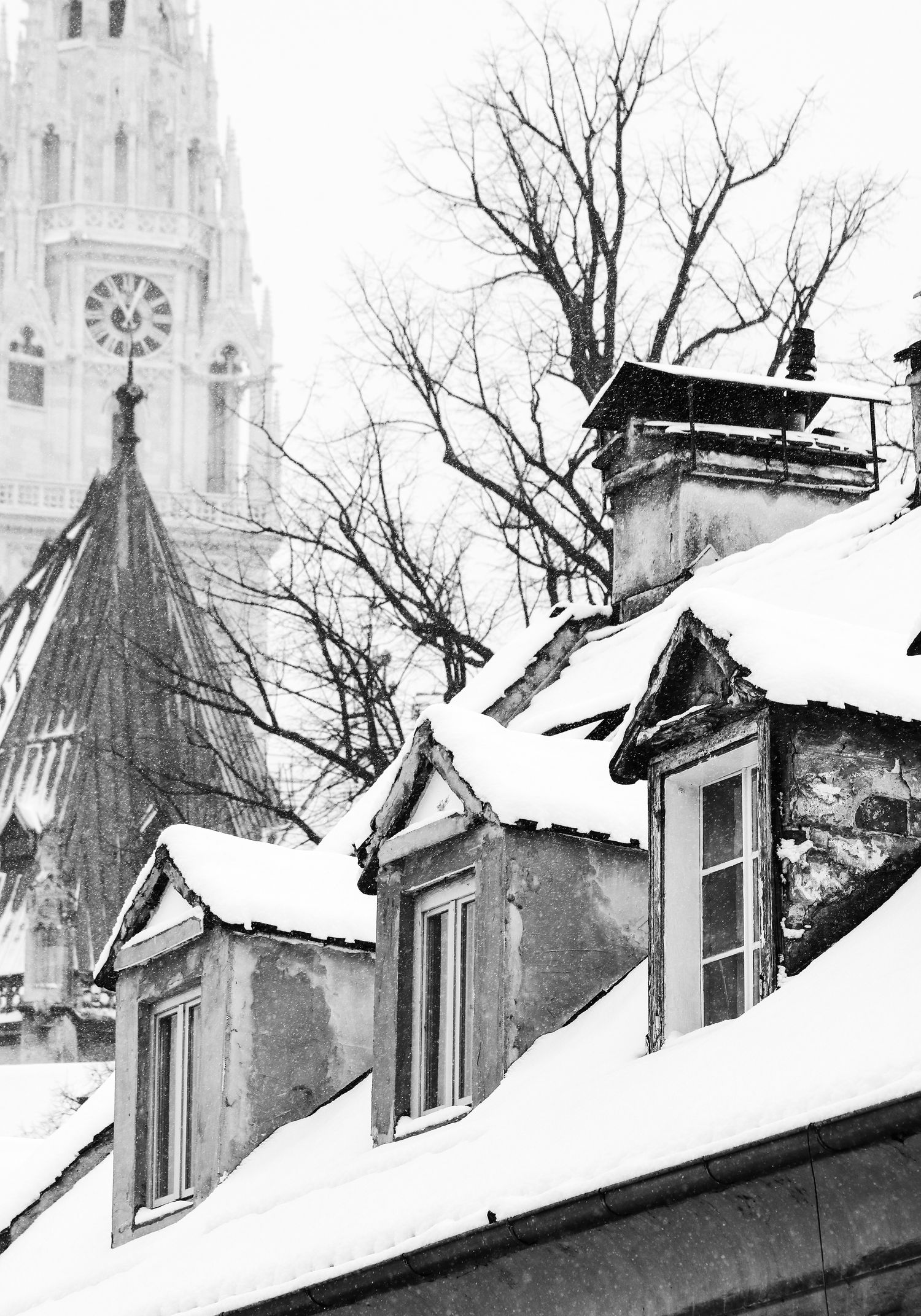 Snijeg u Vlaškoj ulici, Zagreb