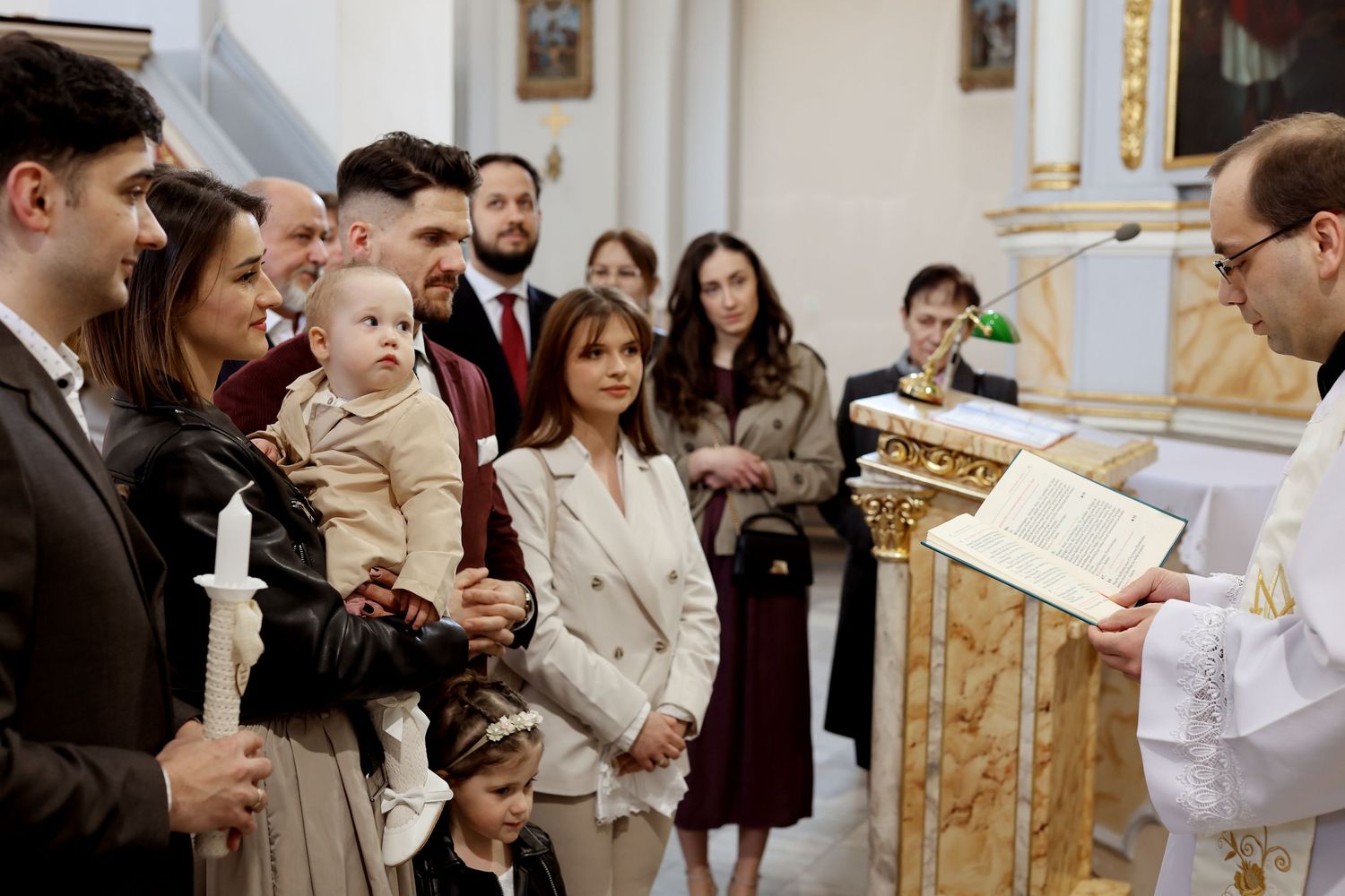 fotoreportaż, chrzest święty, fotograf