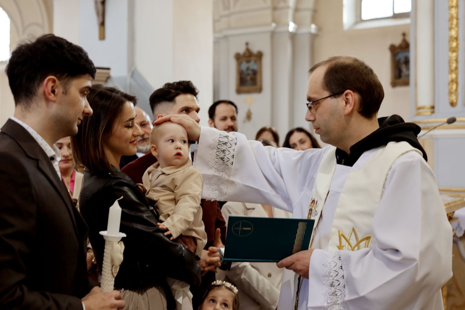 fotoreportaż, chrzest święty, fotograf