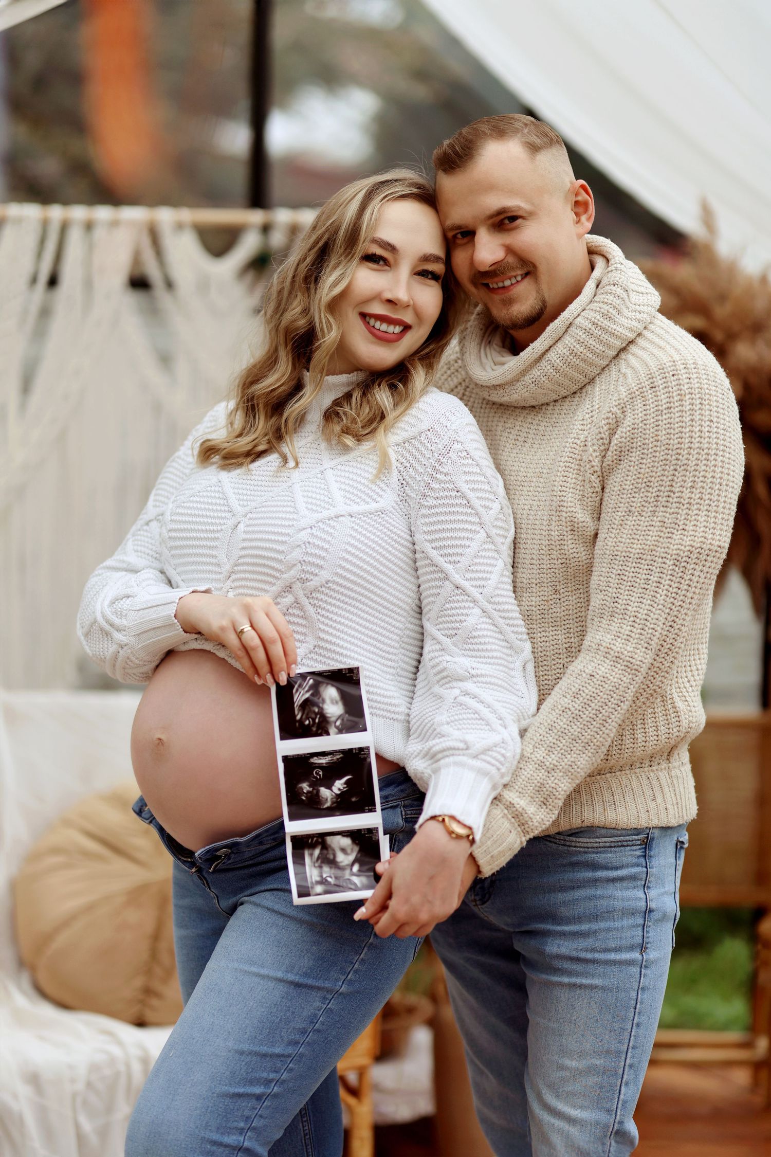 sesja ciążowa w Fotoszklarni w Sulechowie
