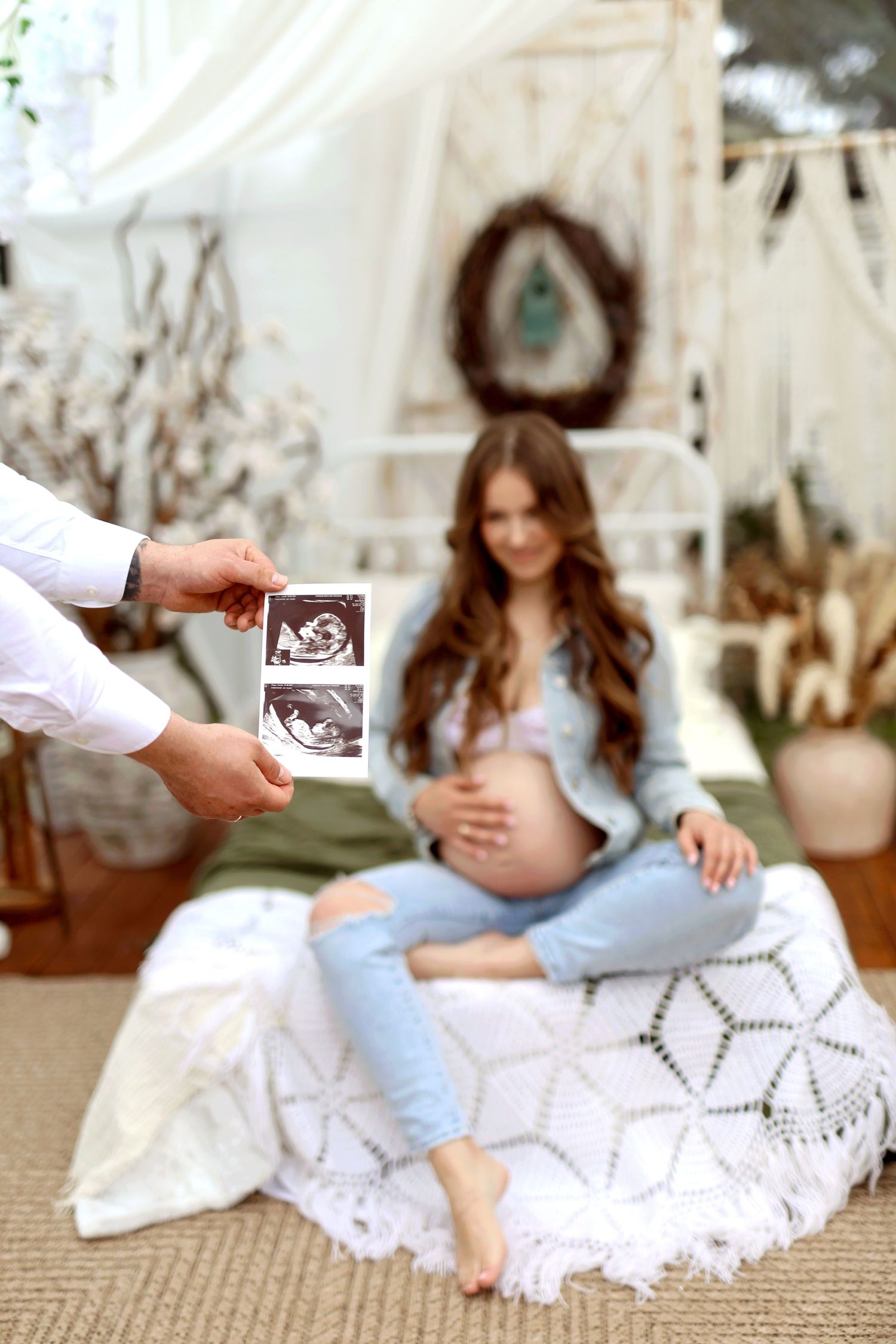 sesja ciażowa w Fotoszklarni, Sulechów