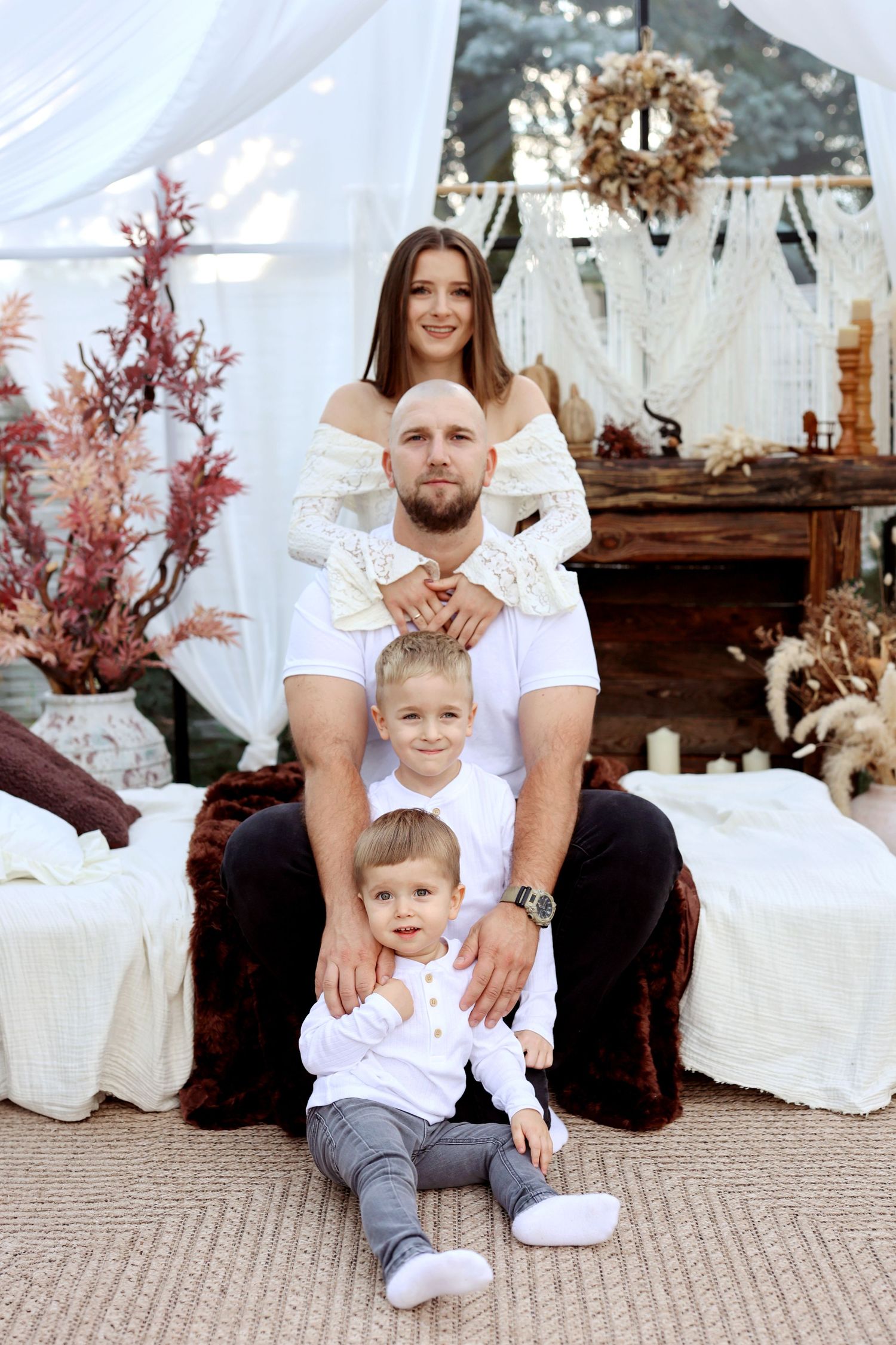 sesja fotograficzna rodzinna w Fotoszklarni na zachodzie w Sulechowie, studio fotograficzne w Sulechowie