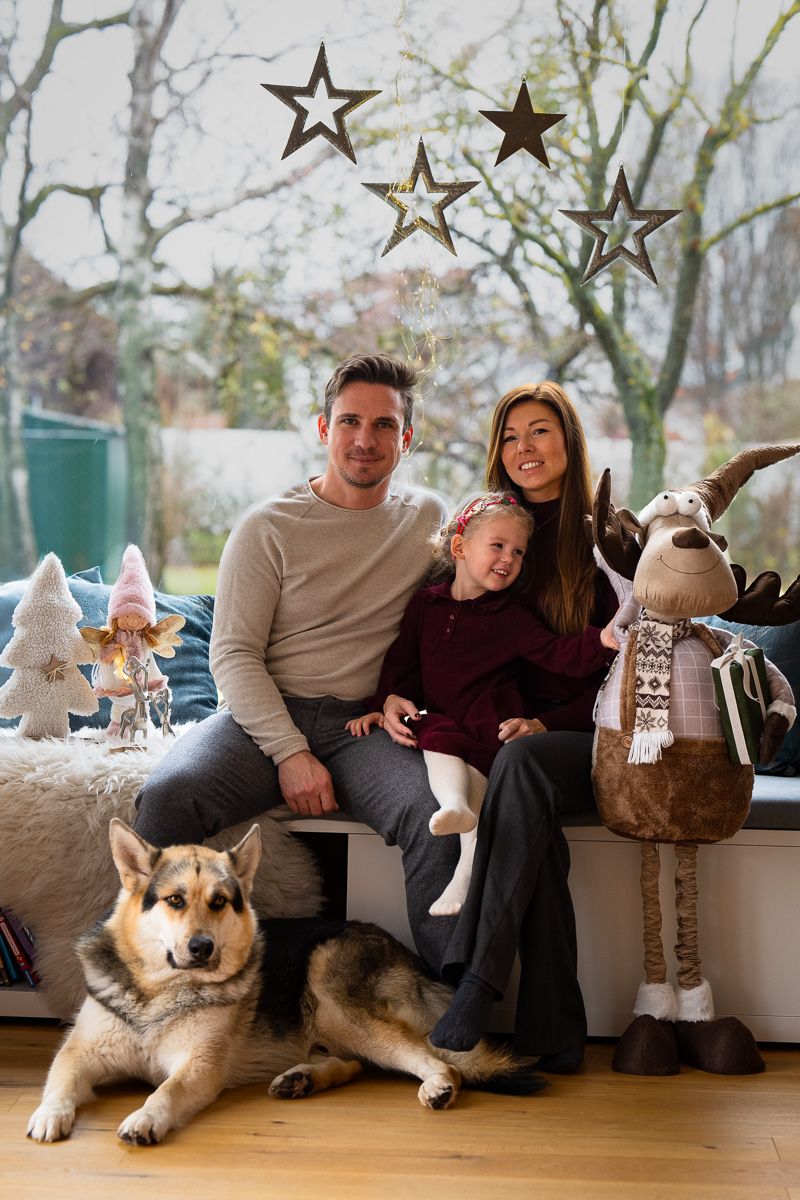 Familienshooting Weihnachten Wien