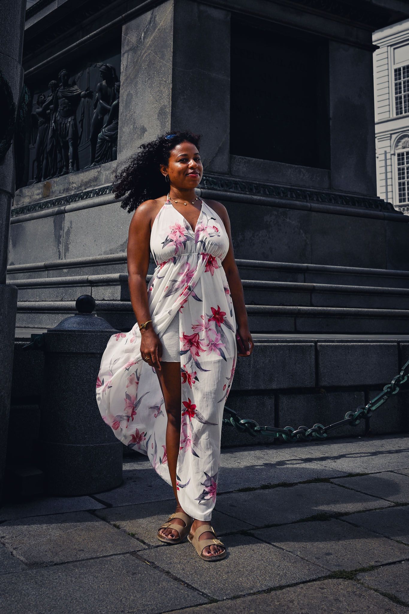 Creative shooting in Vienna old town