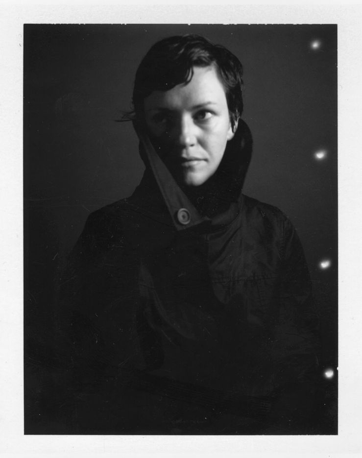 polaroid portrait of lillie louise photographer