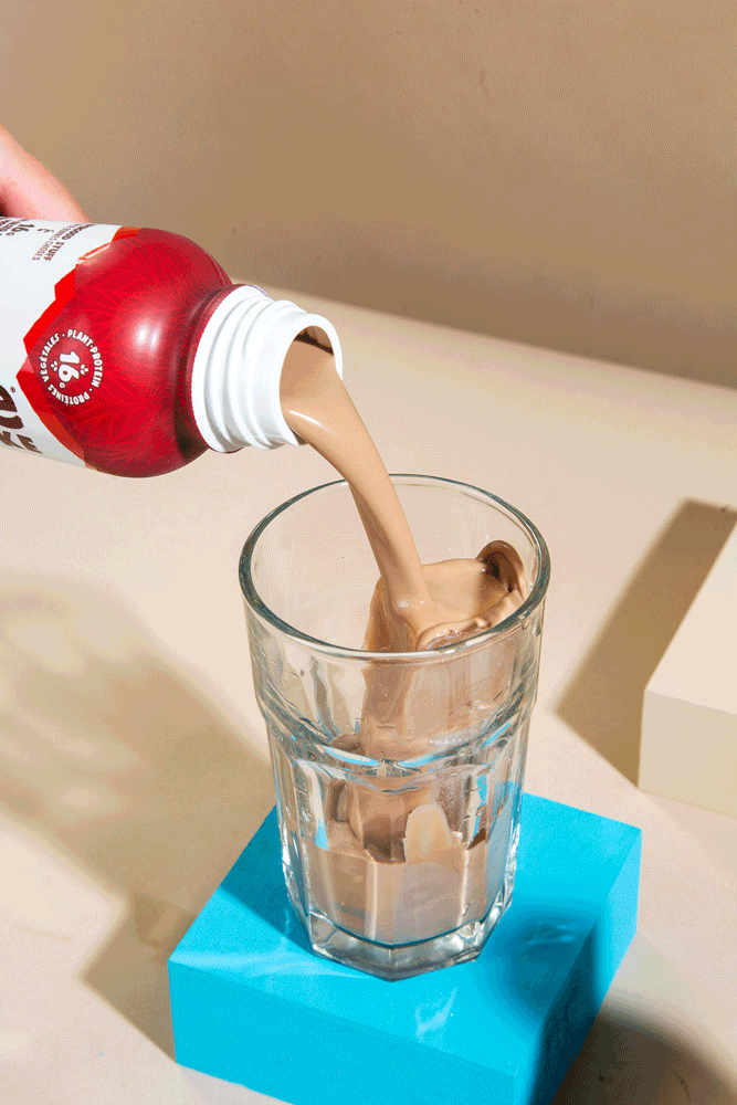 Gif of a drink being poured into a glass
