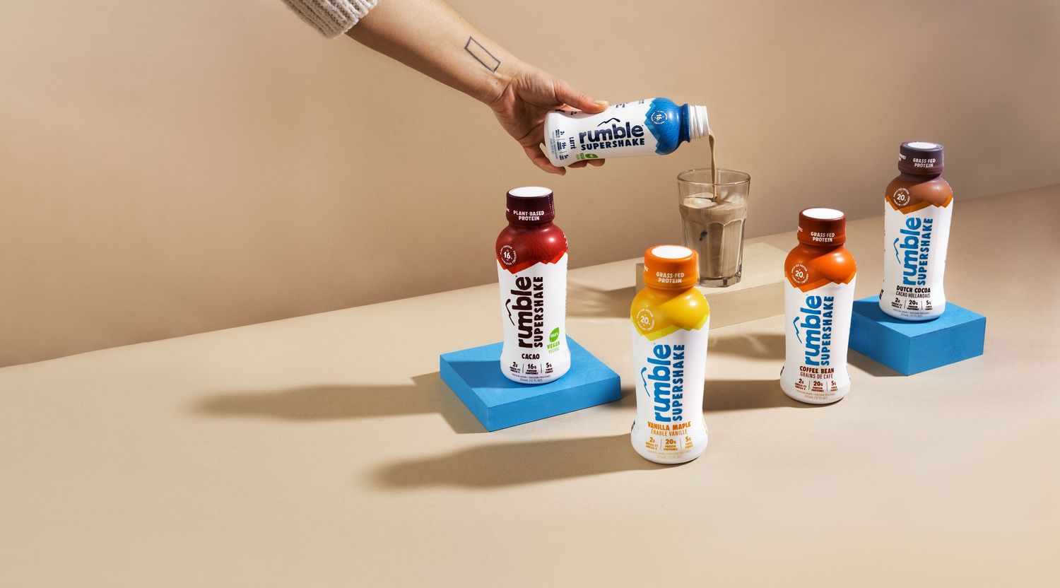 product image of the ruble drink line
