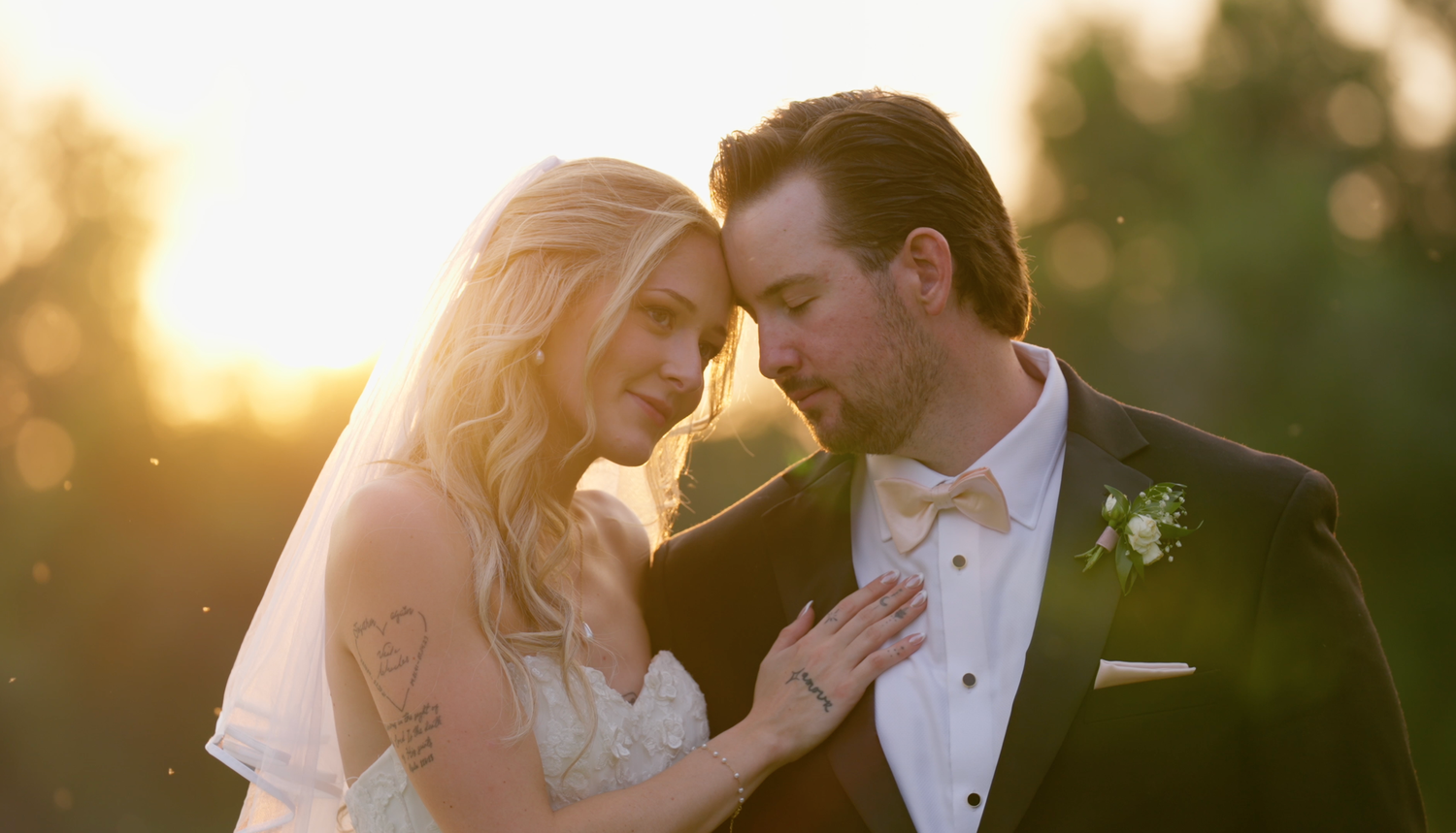 Mackenzie and Hayden during their Medicine Hat wedding at Medicine Hat Golf & Country Club