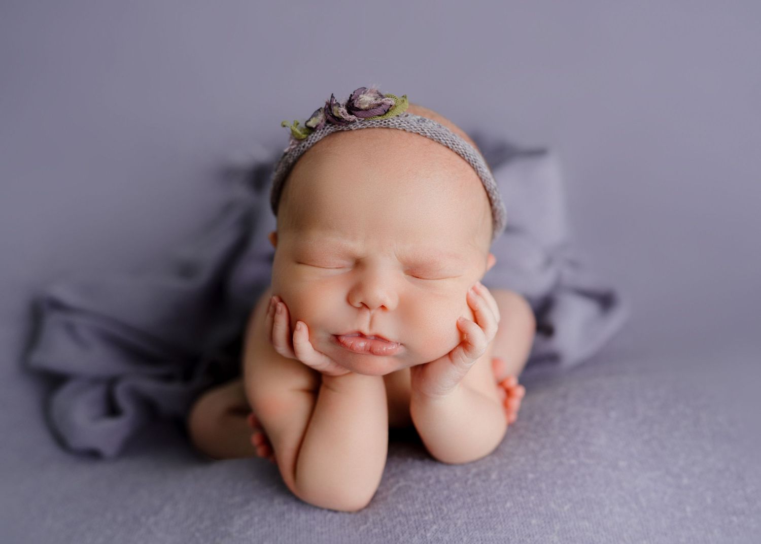 The Froggy Pose, Newborn Photography by Kimberly Lafferty at Lafferty Productions, Medicine Hat Alberta.