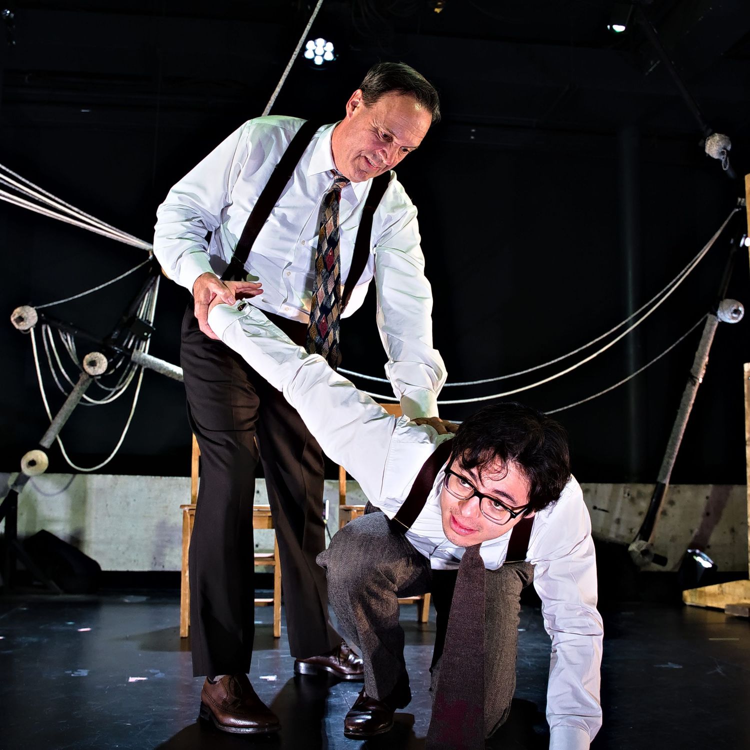 Blair Williams & Devin Lee - Spycraft photo call, Theatre Centre, Nov 2025