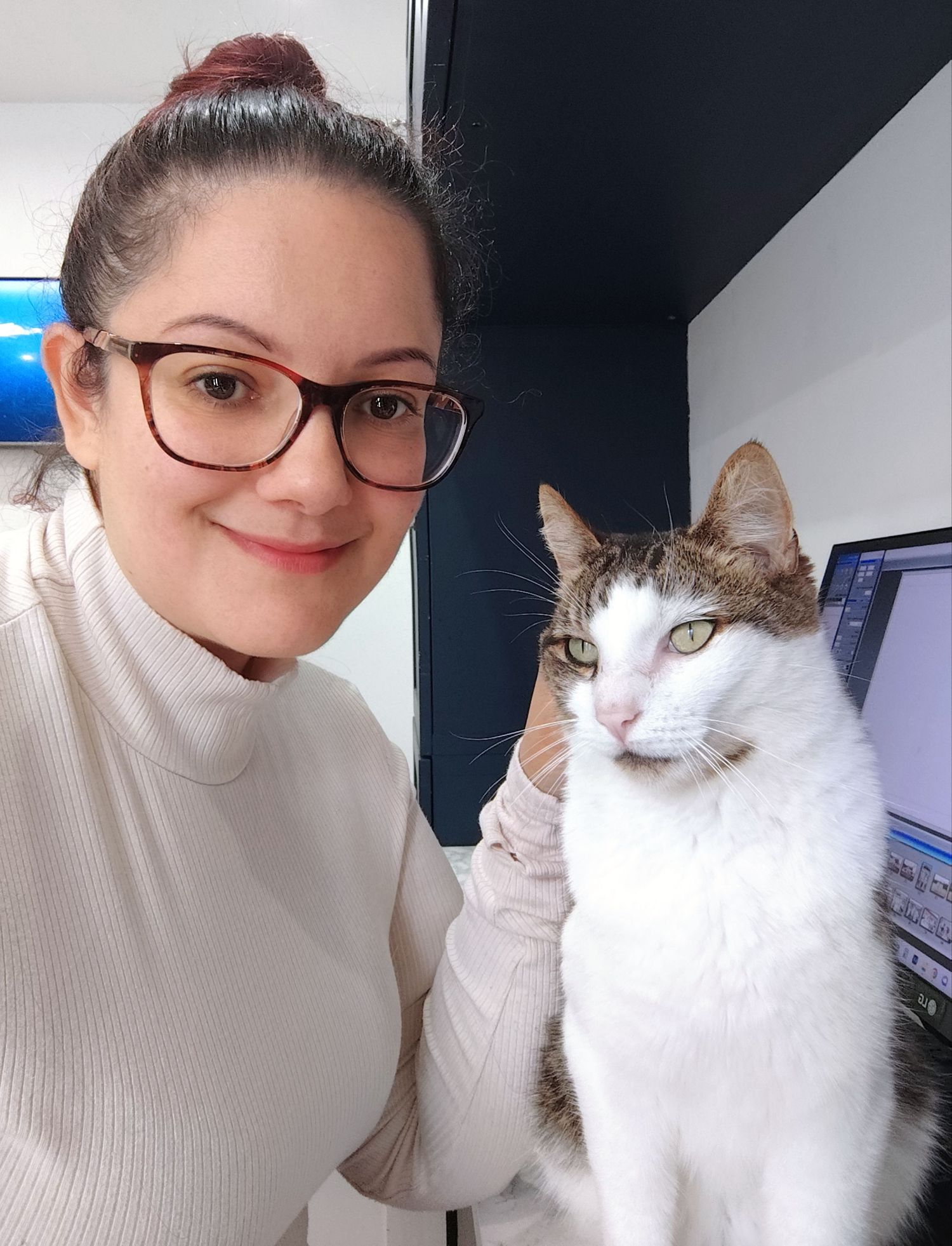 Me and my cat