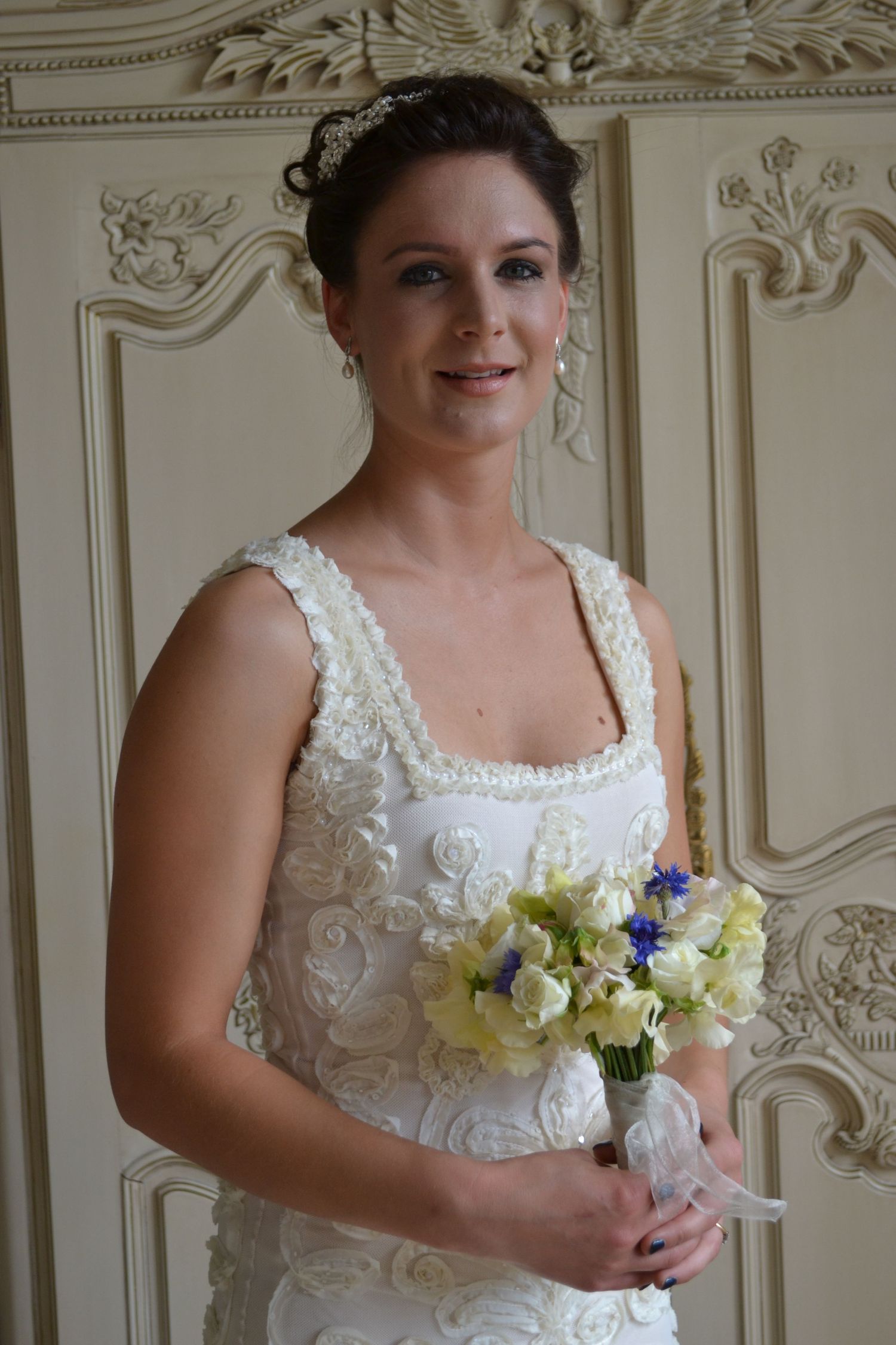 Bride portrait shot.