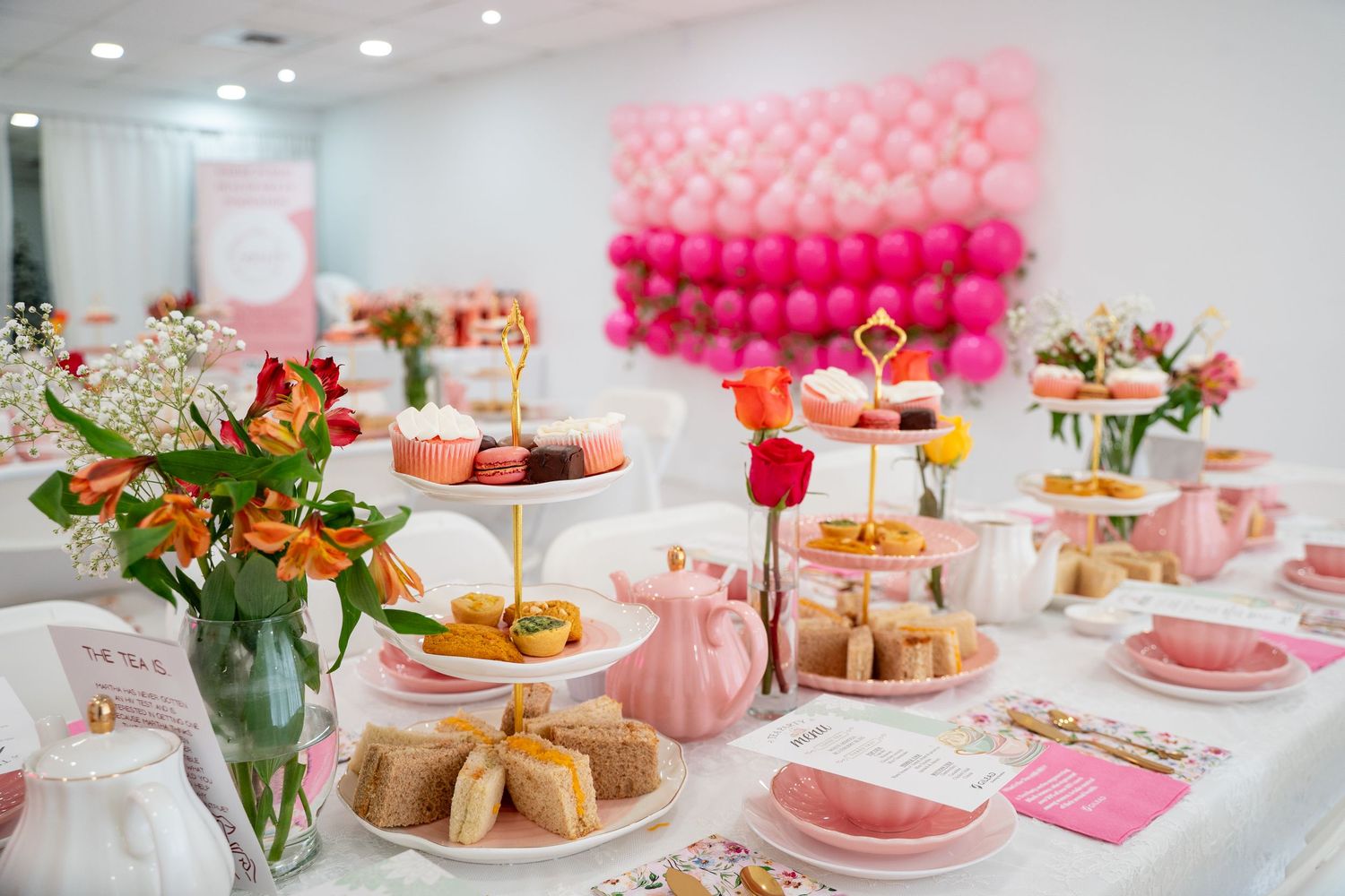 Orlando event photographer K-Mo Snaps capturing a tea time event.