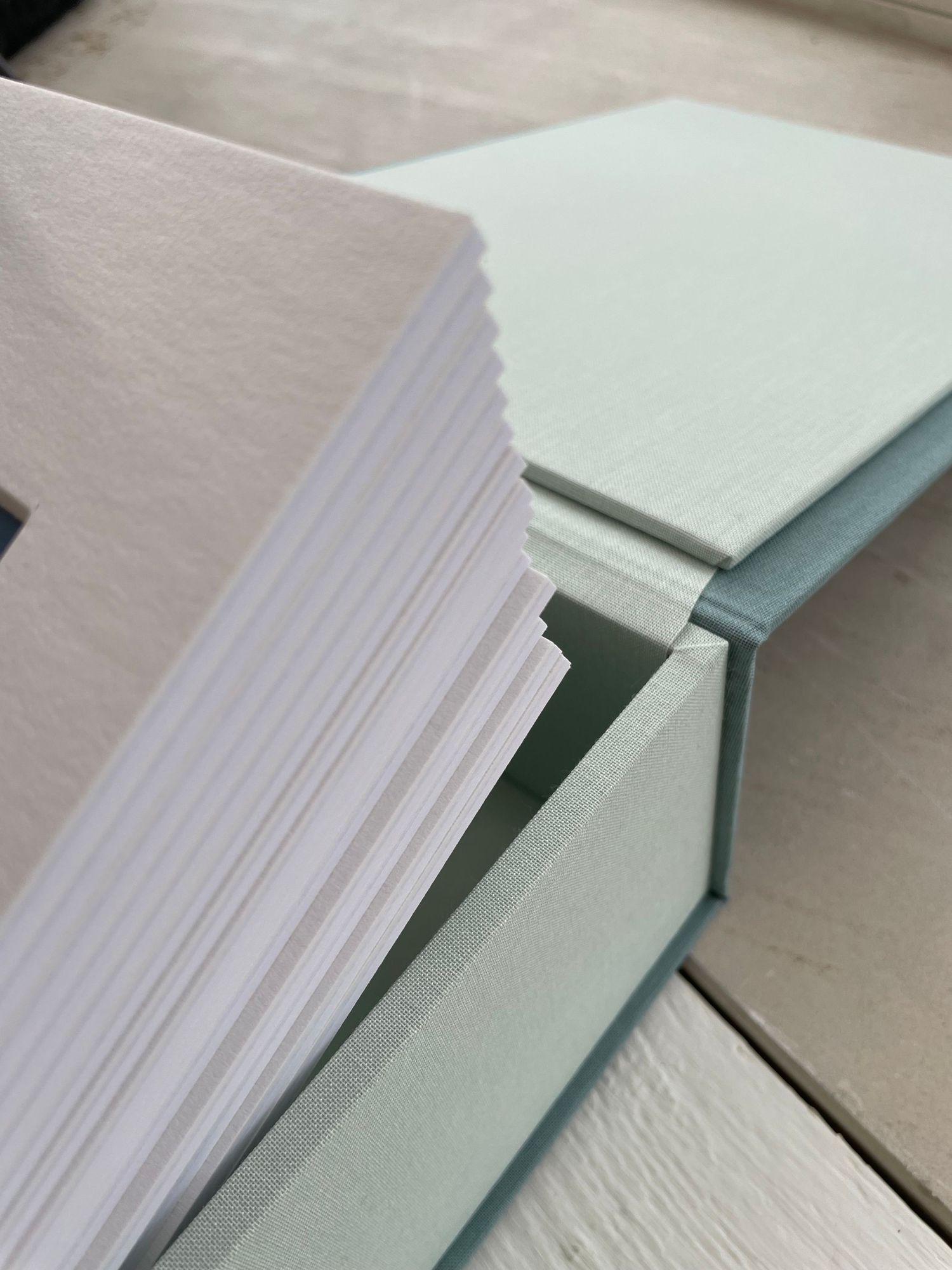 Detailfoto van Passepartout box