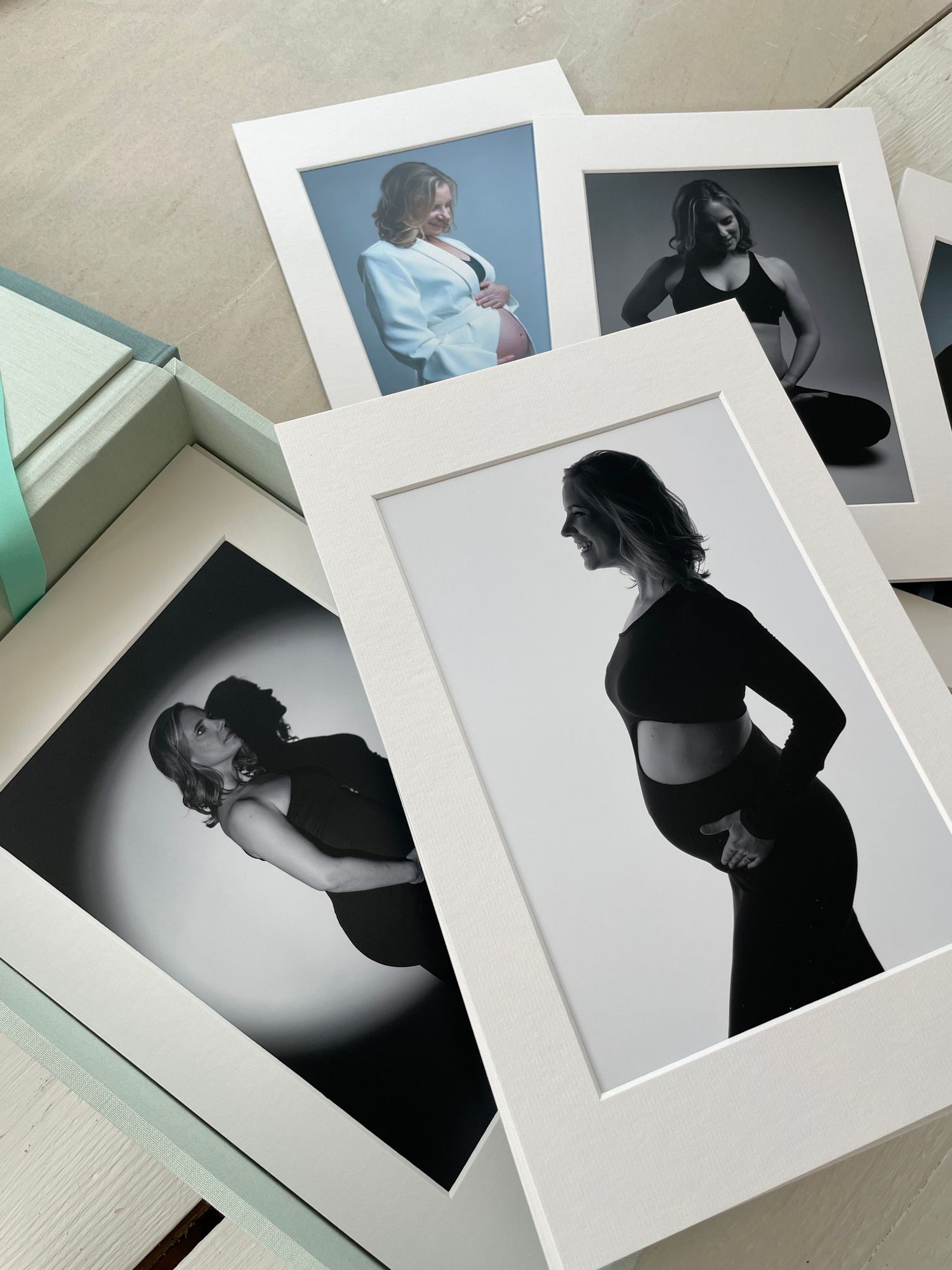 passepartout fotos in passepartout box