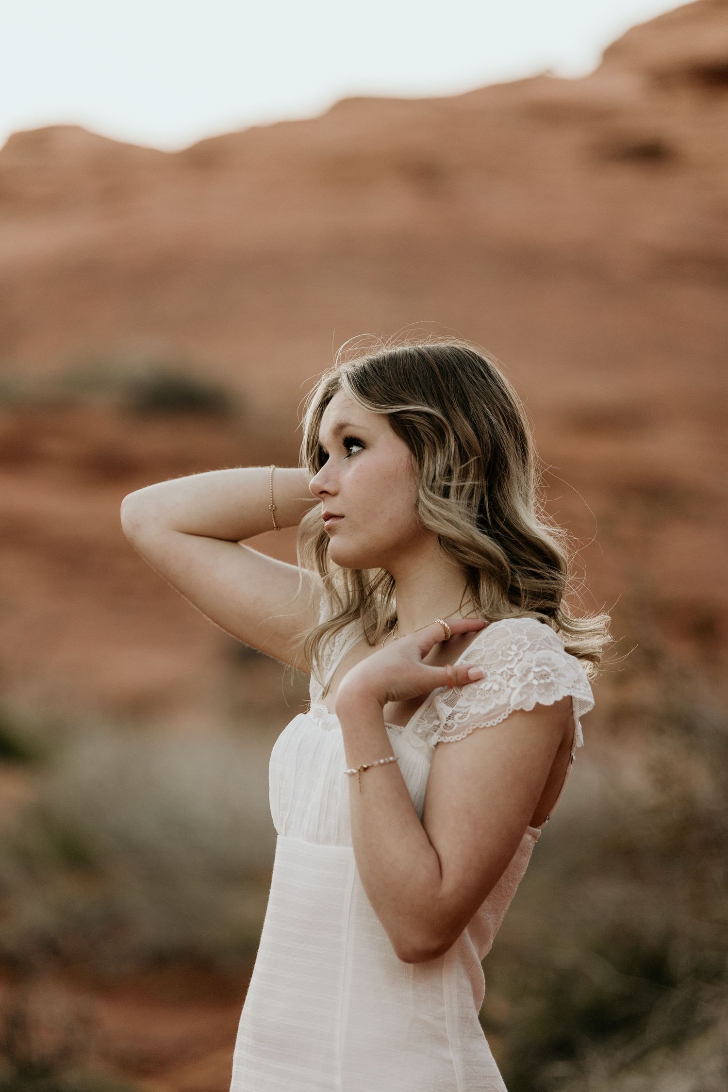 portrait senior session st George Utah