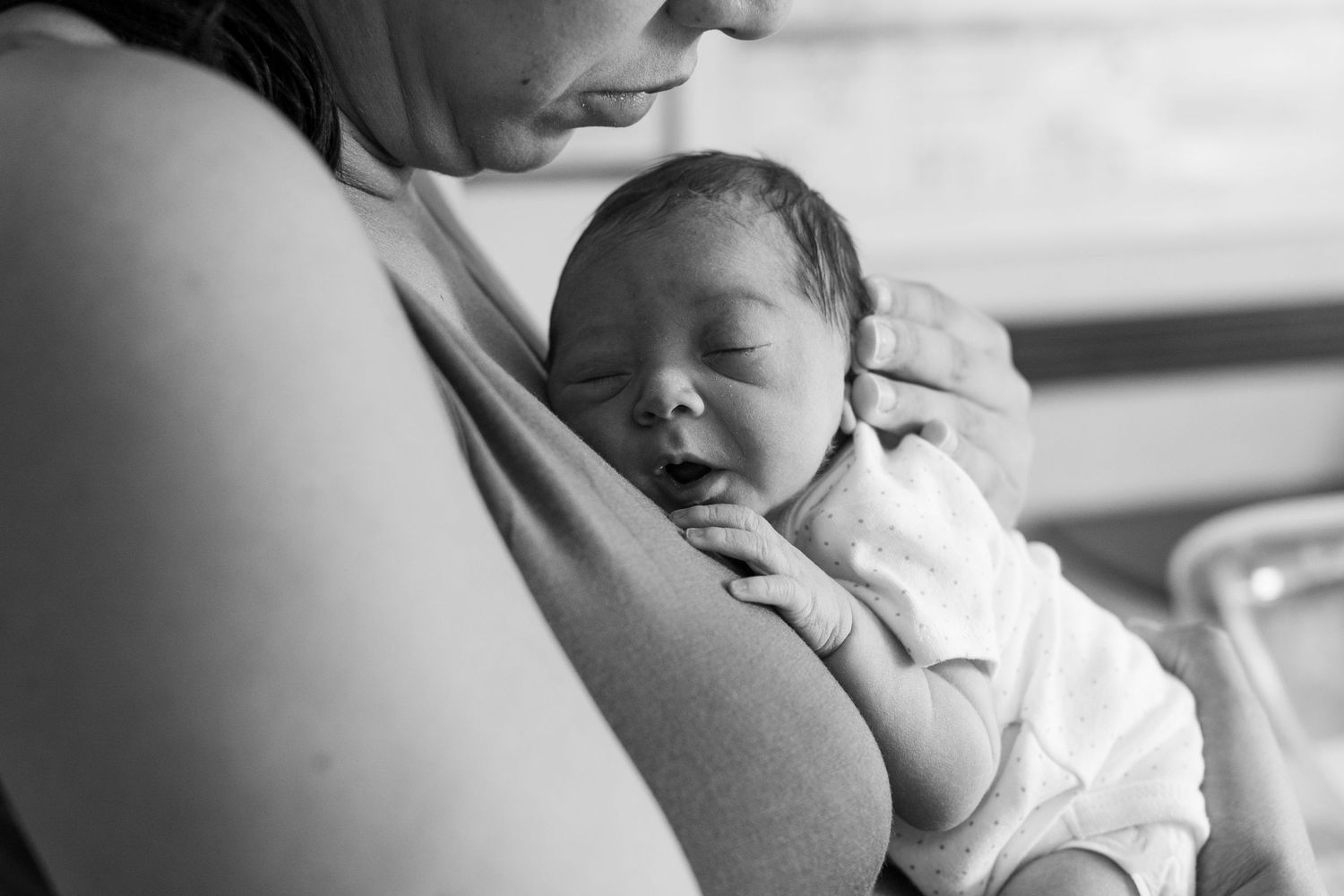 Newborn baby hospital photos. Fresh 48 Hours photoshoot.