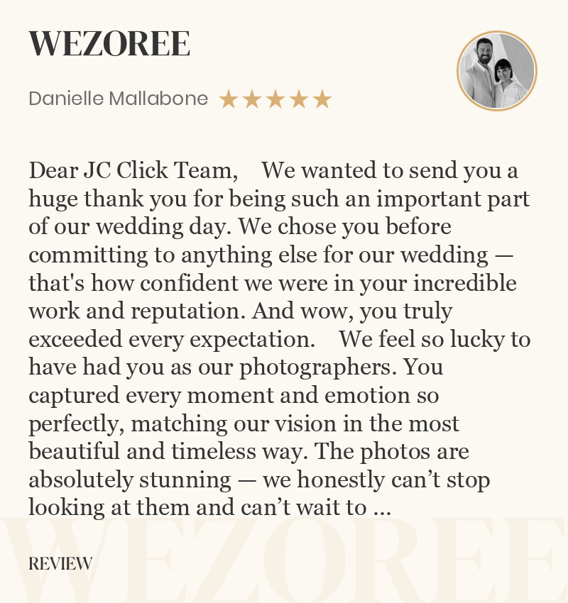 JCclick Wedding photo & Film - Best Cape Town Photographer.