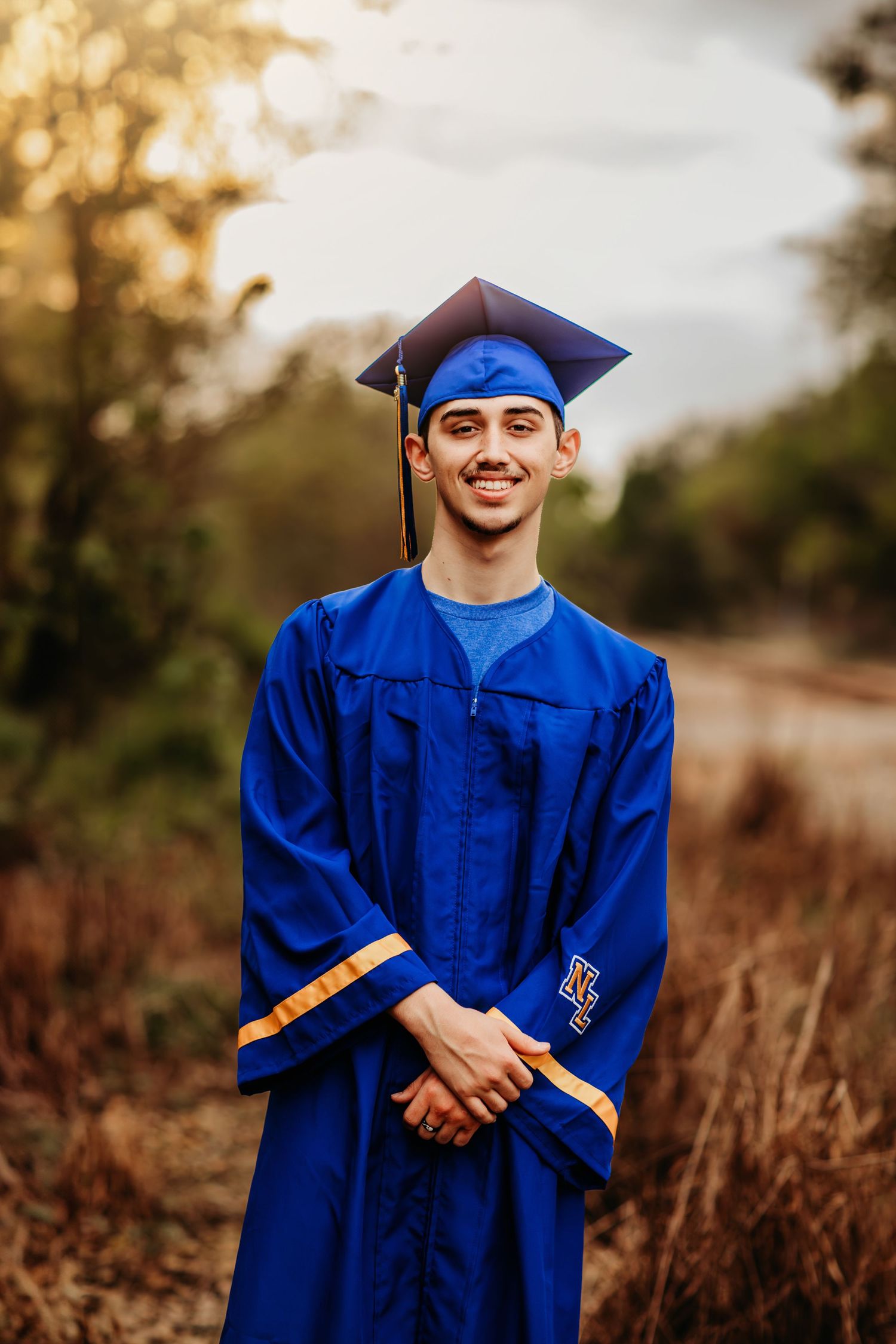 A high school senior boy photo session taken by Kristin LaRue Photography in Paris, Texas.