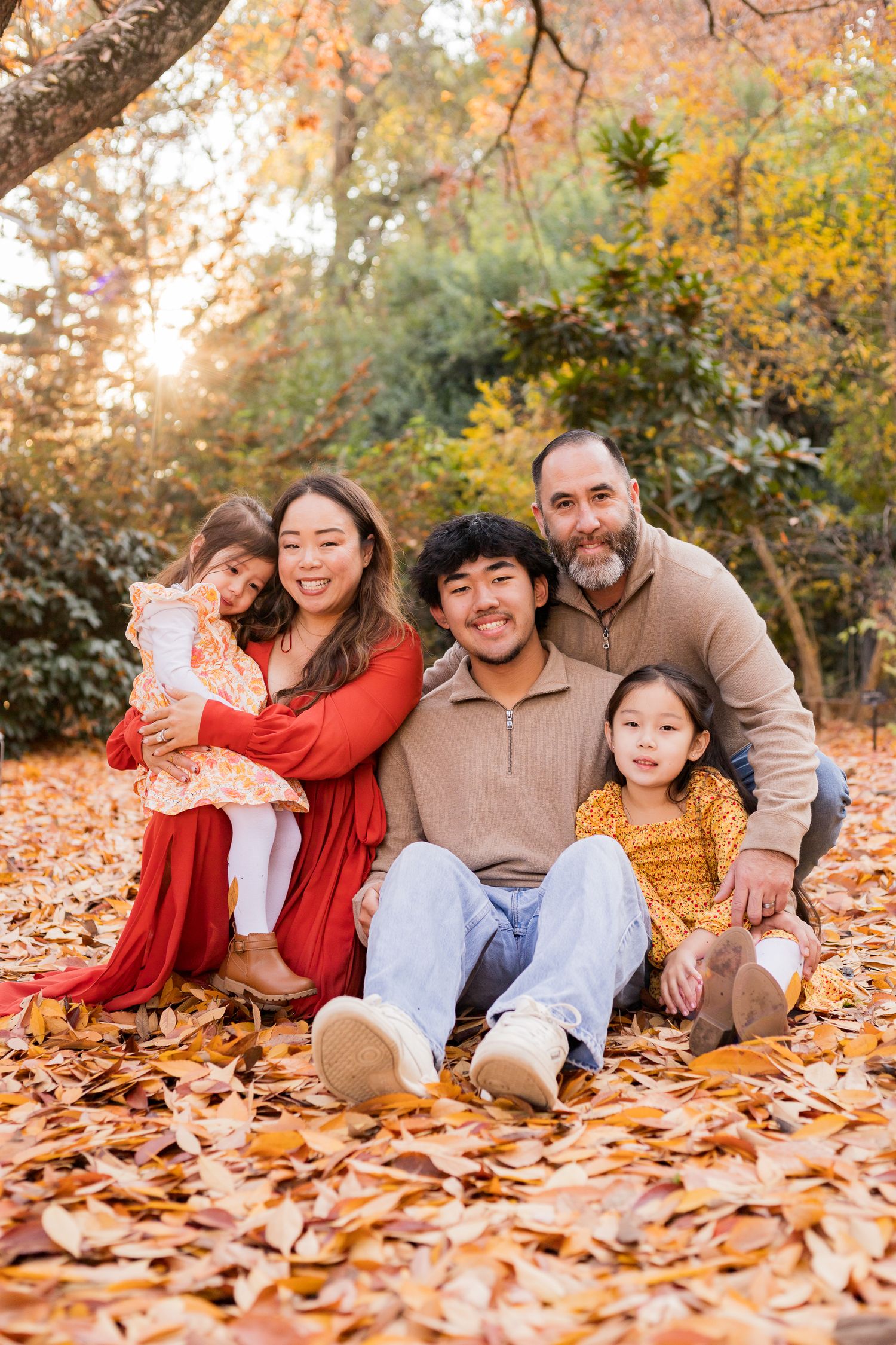 Fall Family Photos Sacramento California Family Photographer