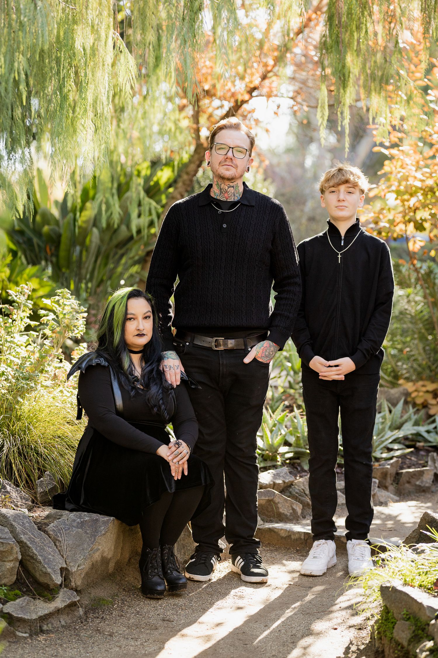 WPA Rock Garden Themed Family Photo shoot