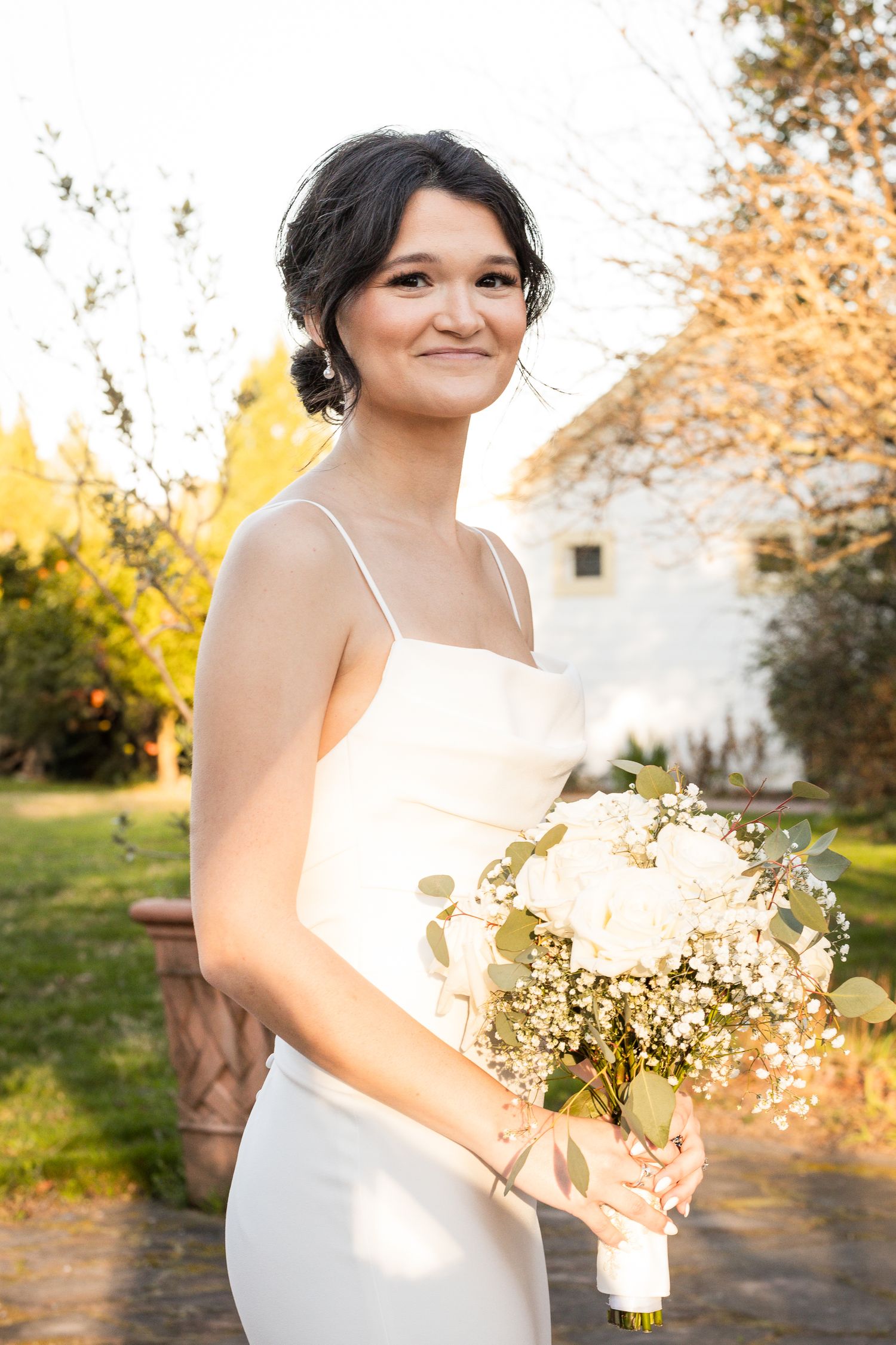 Flower Farm Inn Wedding Bridal Portrait Sophia Juarez Photography Loomis California
