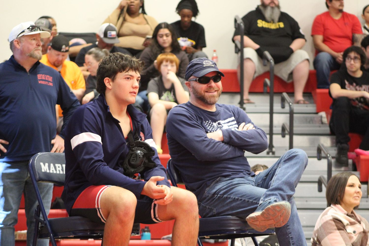 cullen bogle and coach matthew kondravy
