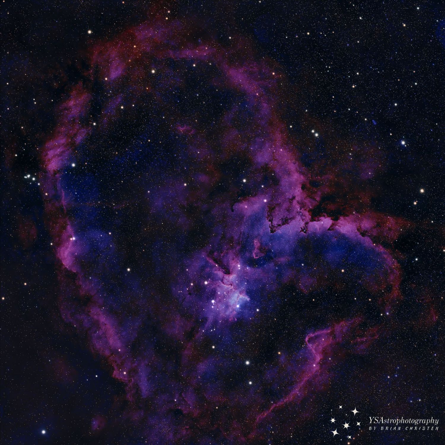 IC 1805 - The Heart Nebula
