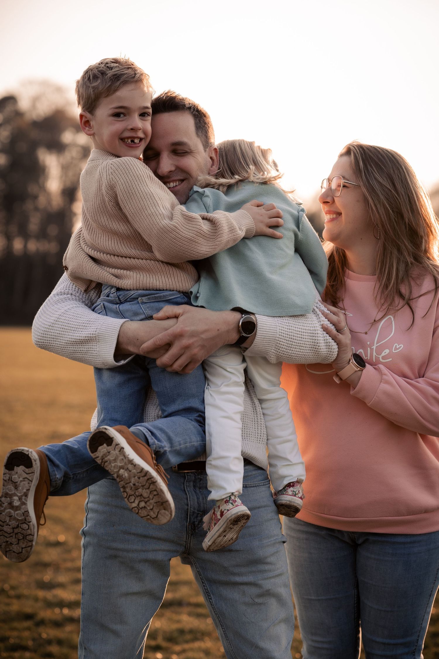 Séance famille en Brabant wallon