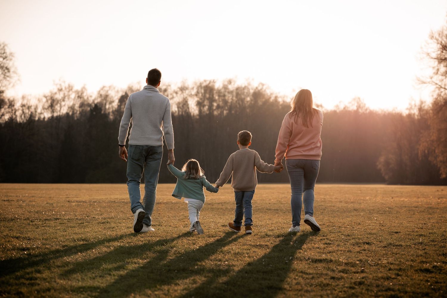 Séance famille en Brabant wallon